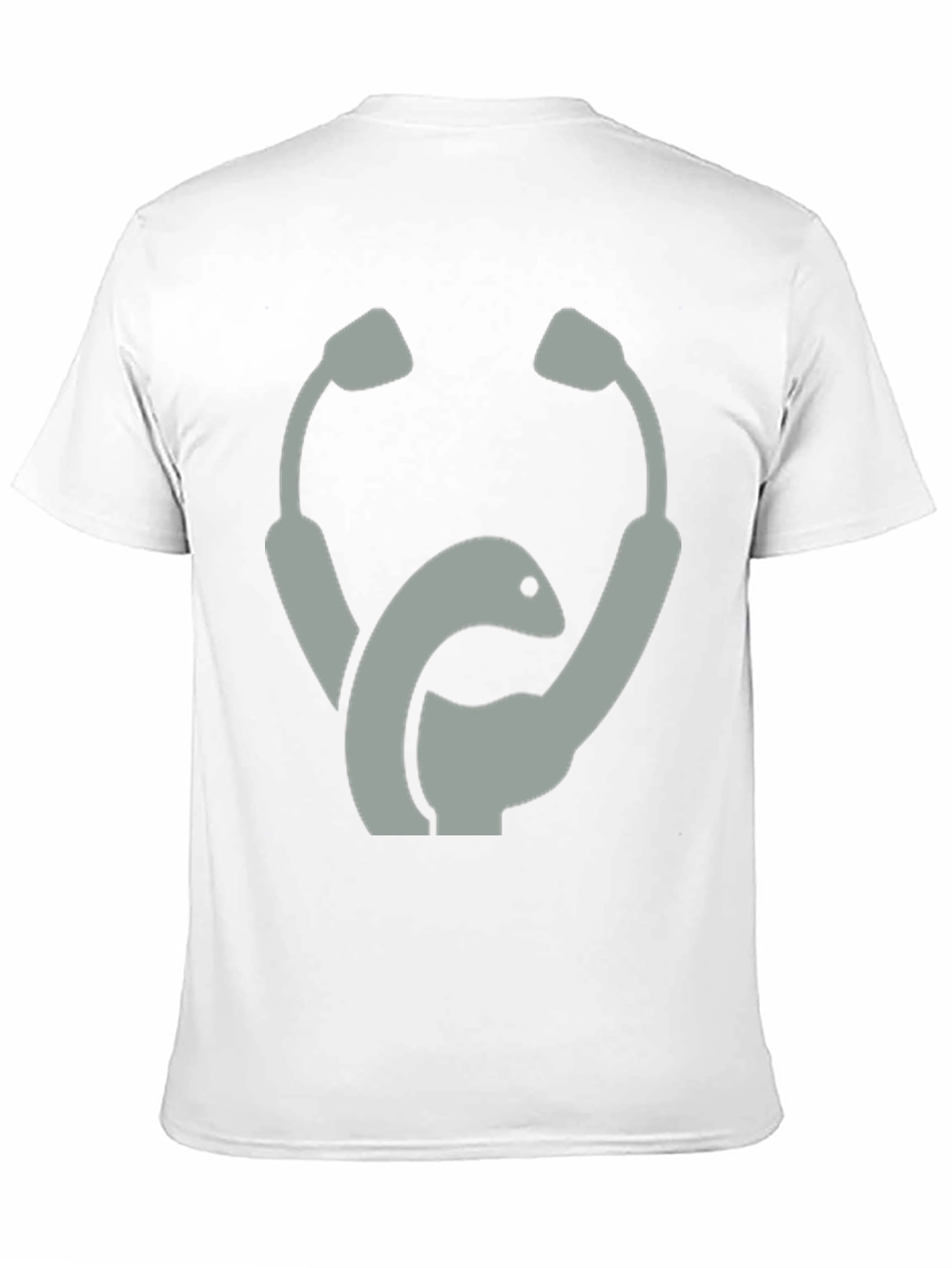 Stethoscope Nessie Black T-Shirt - Novelty Tee