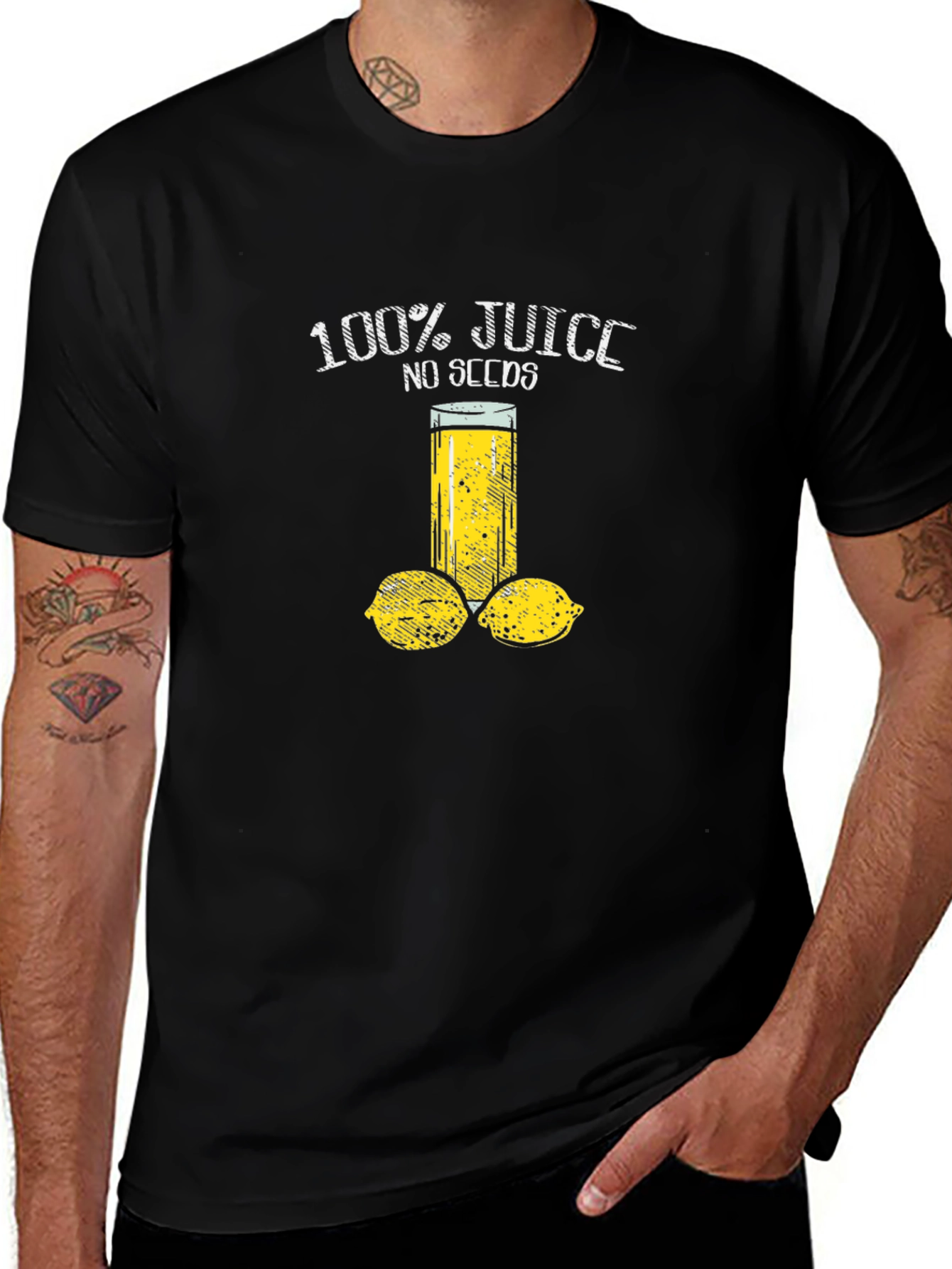 100% Juice No Seeds Funny T-Shirt