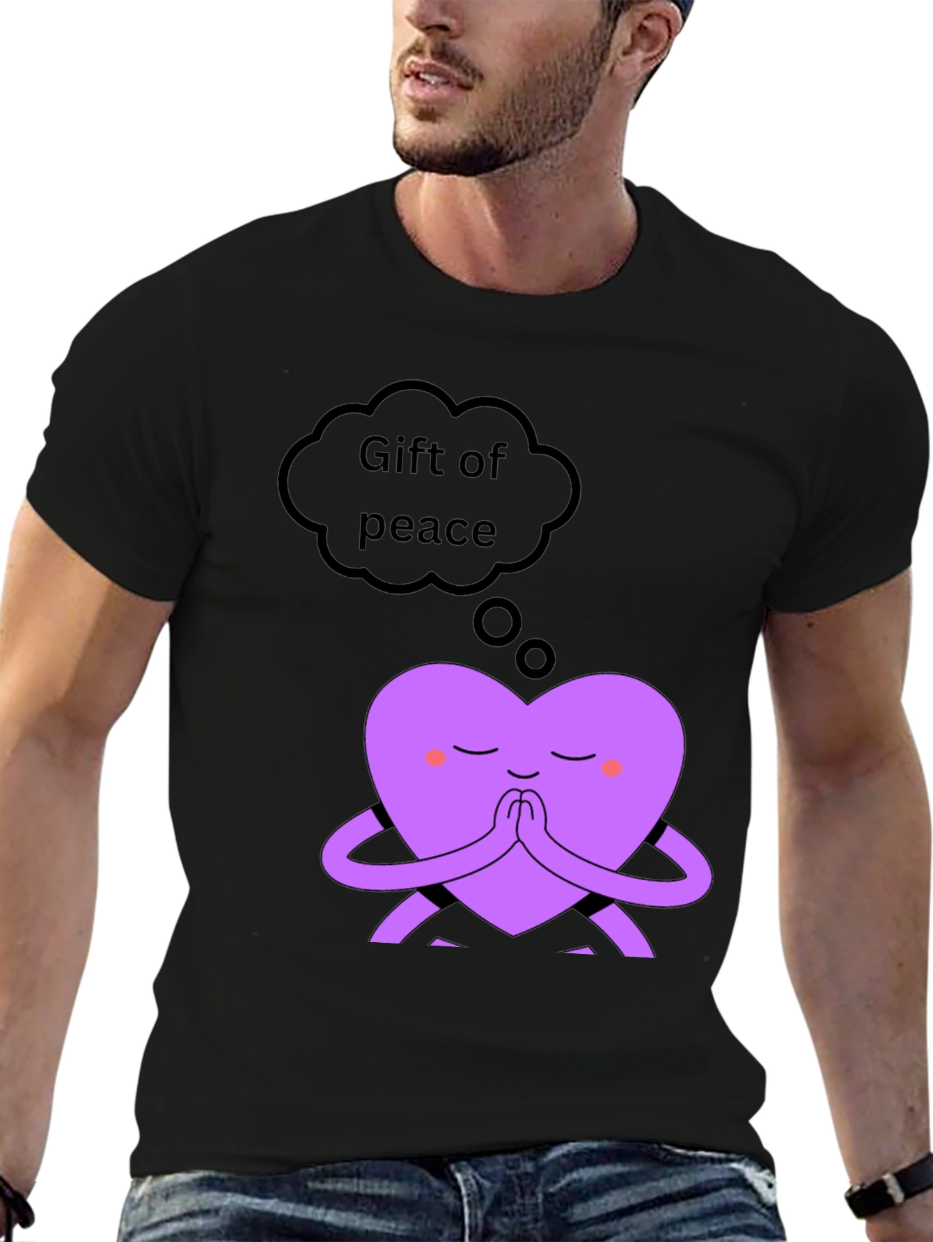 Gift of Peace Heart Graphic Tee