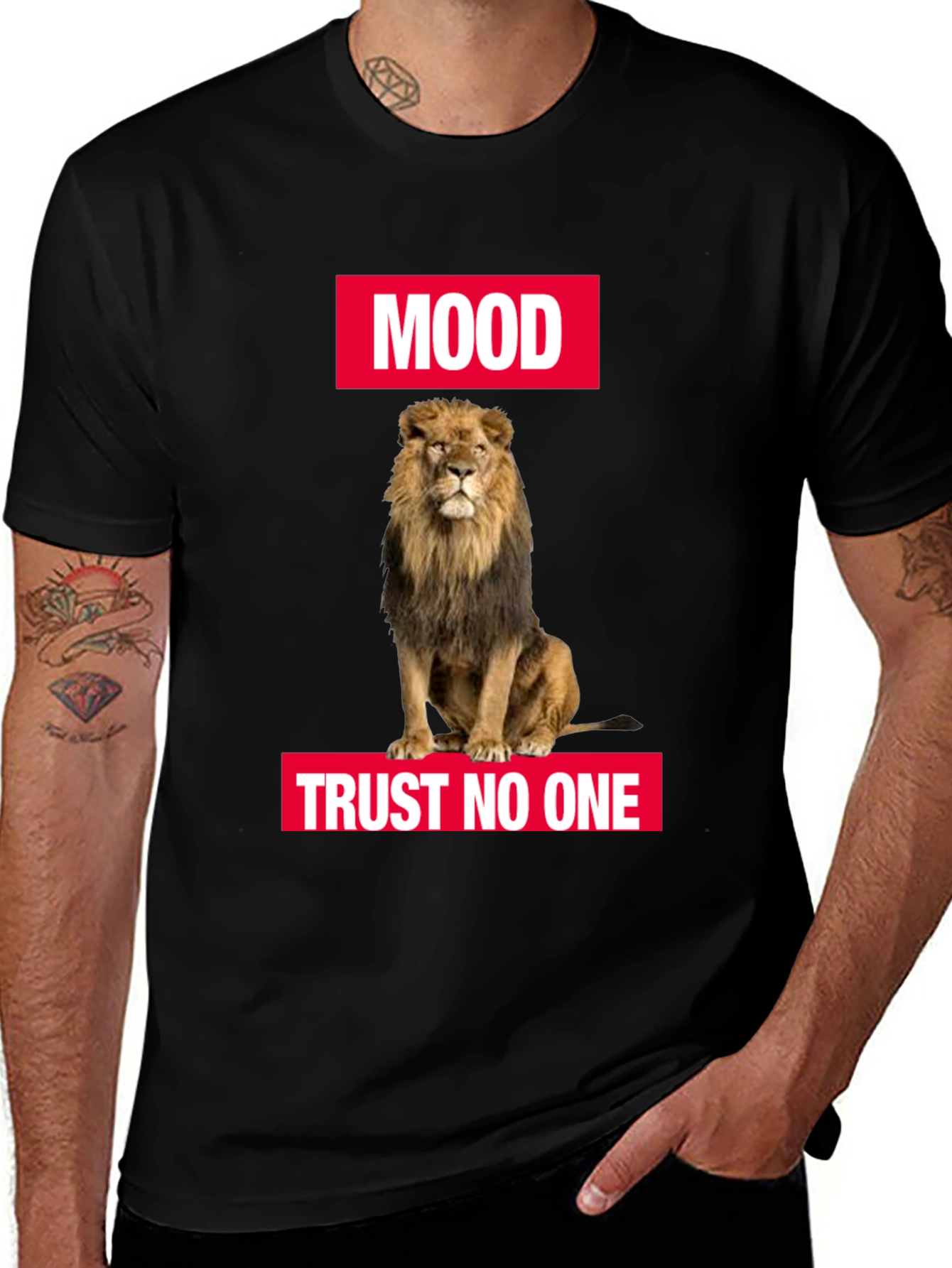 Lion Mood T-Shirt - Trust No One