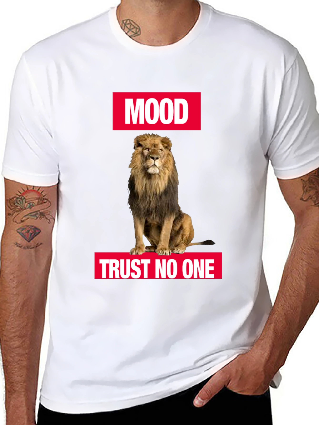 Lion Mood T-Shirt - Trust No One