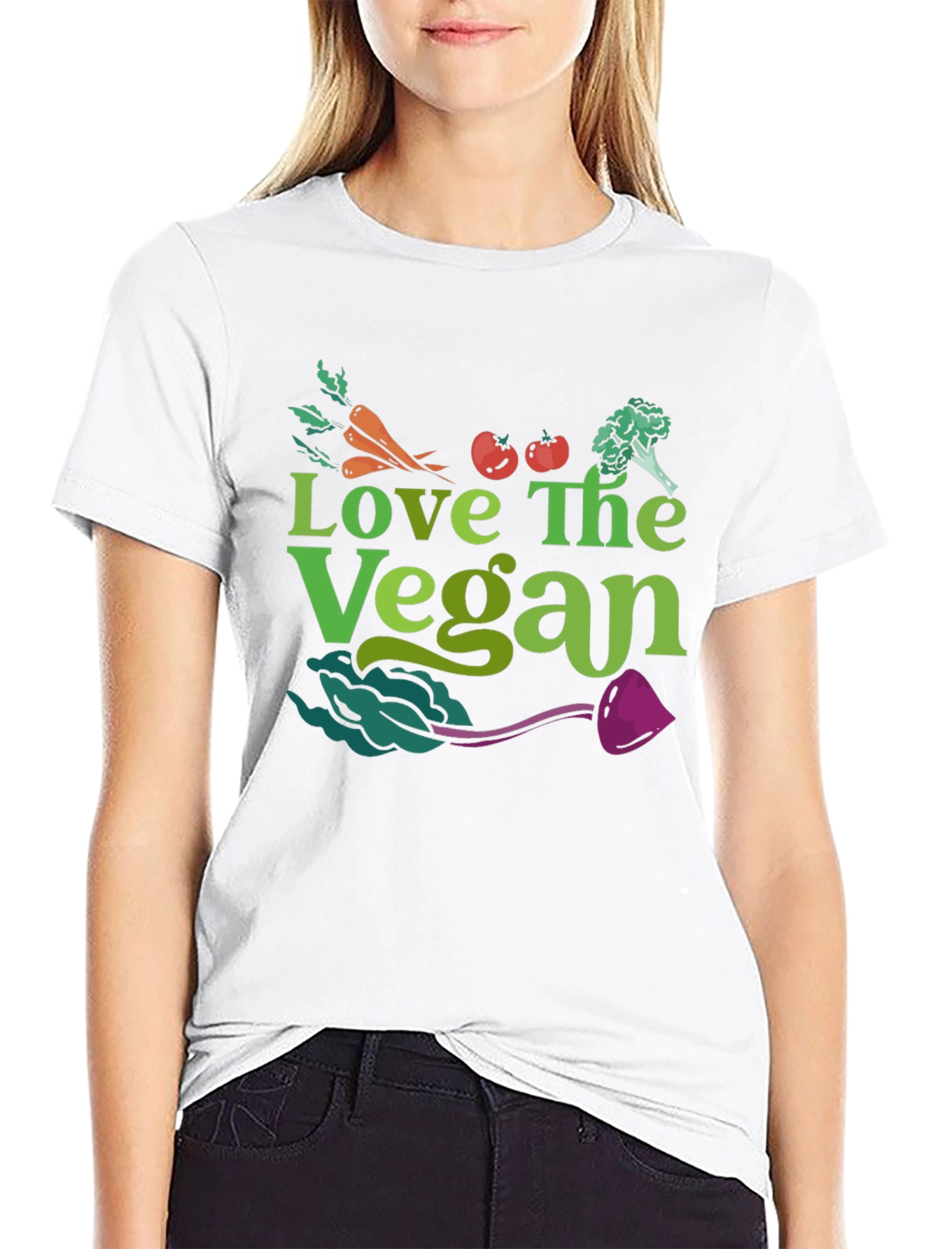 Love The Vegan Graphic T-Shirt