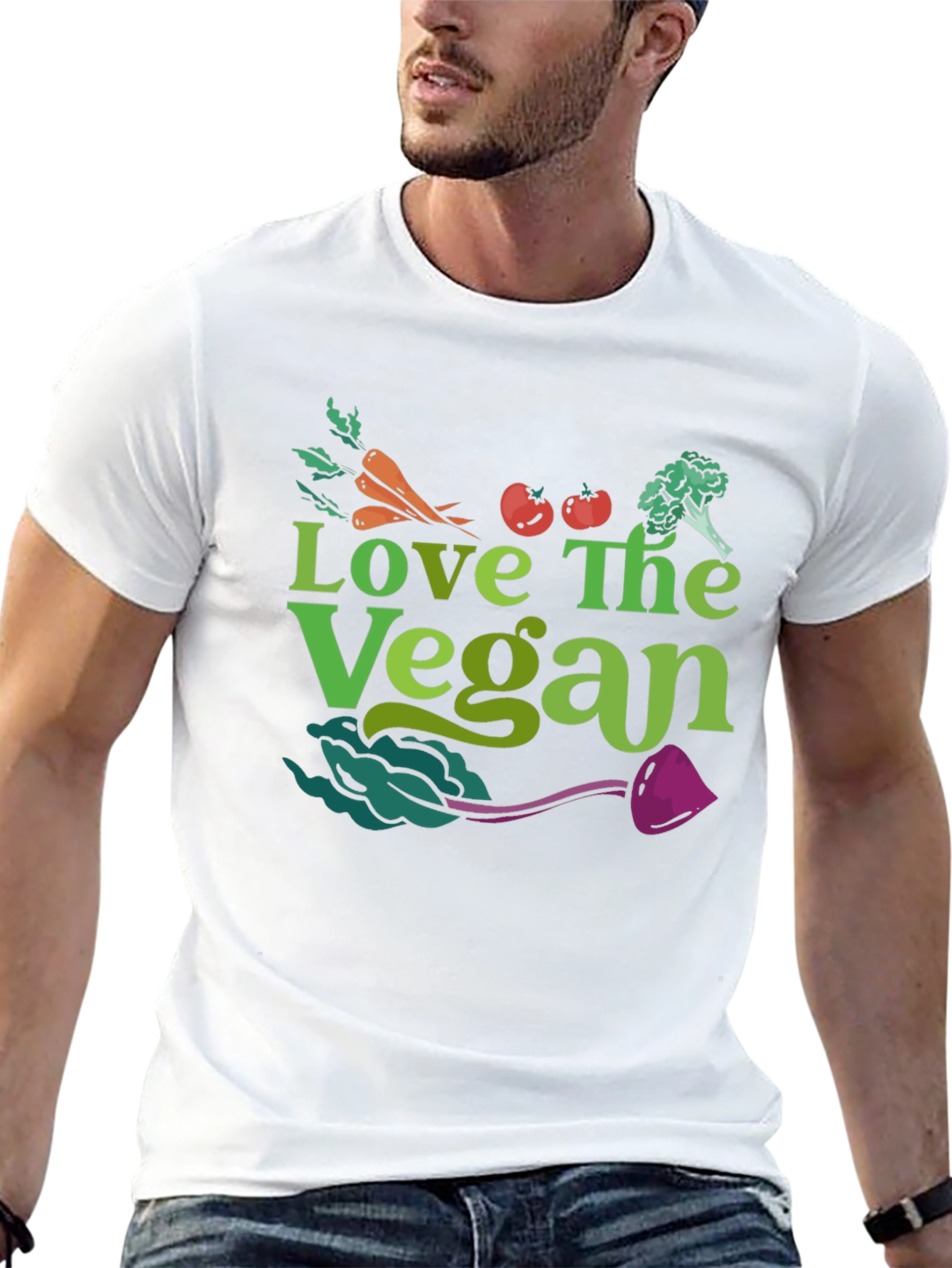 Love The Vegan Graphic T-Shirt