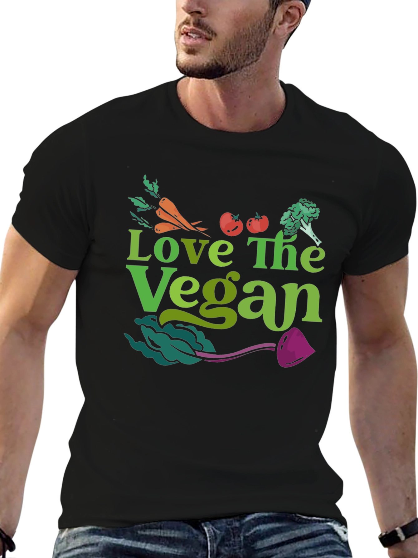 Love The Vegan Graphic T-Shirt