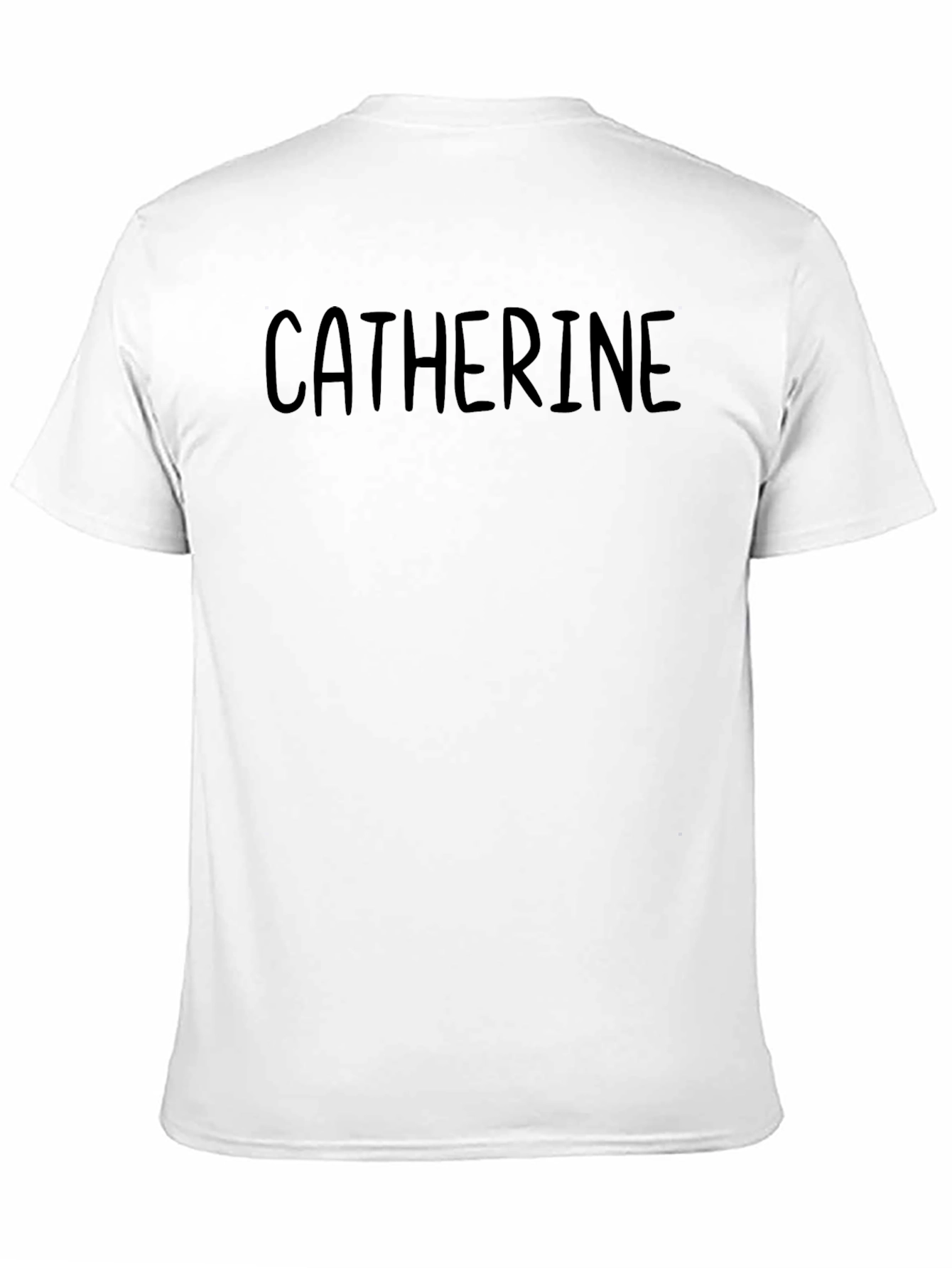 Catherine Name T-Shirt - Classic Black Tee