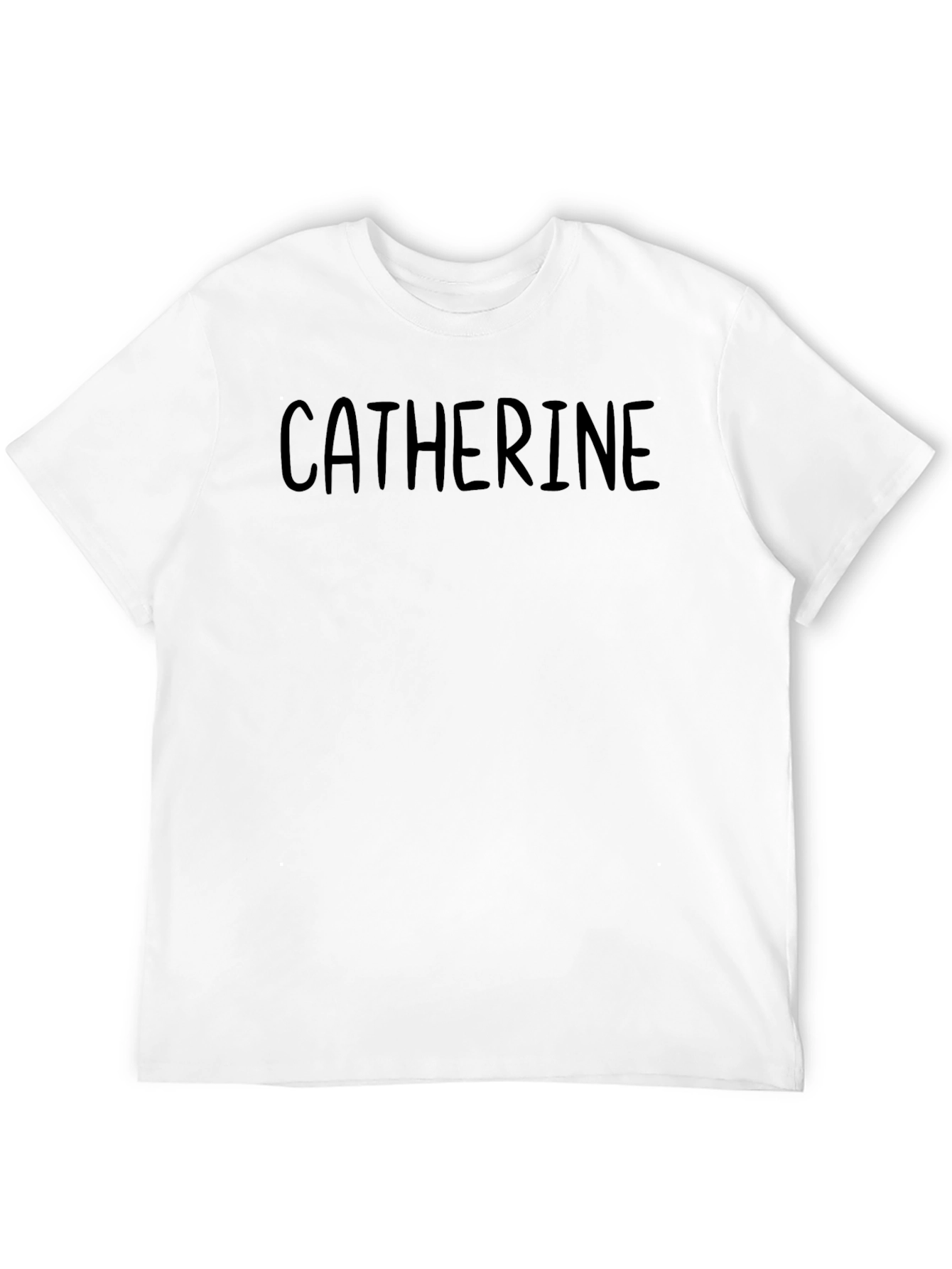 Catherine Name T-Shirt - Classic Black Tee