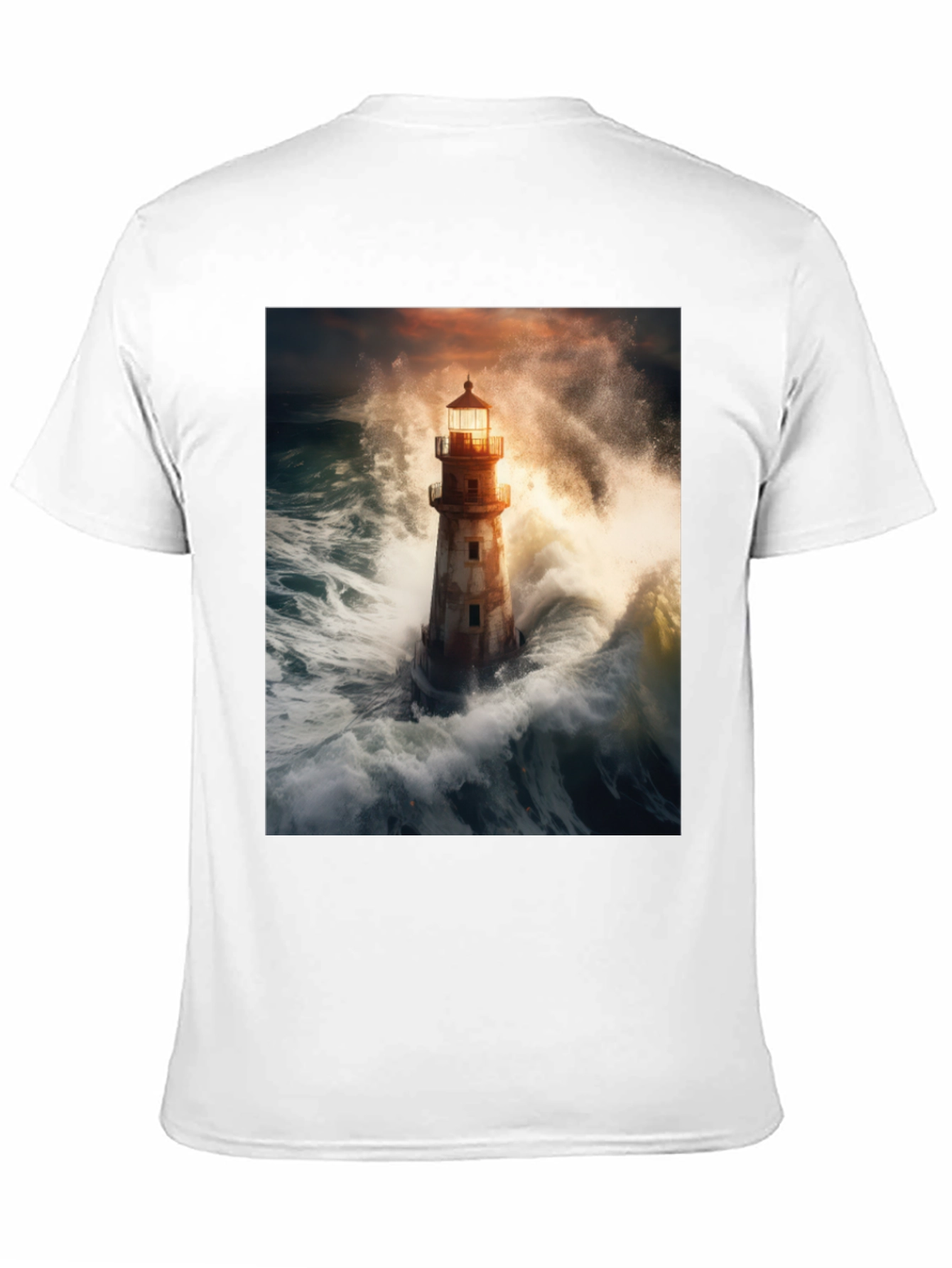 Storm Lighthouse Graphic Tee