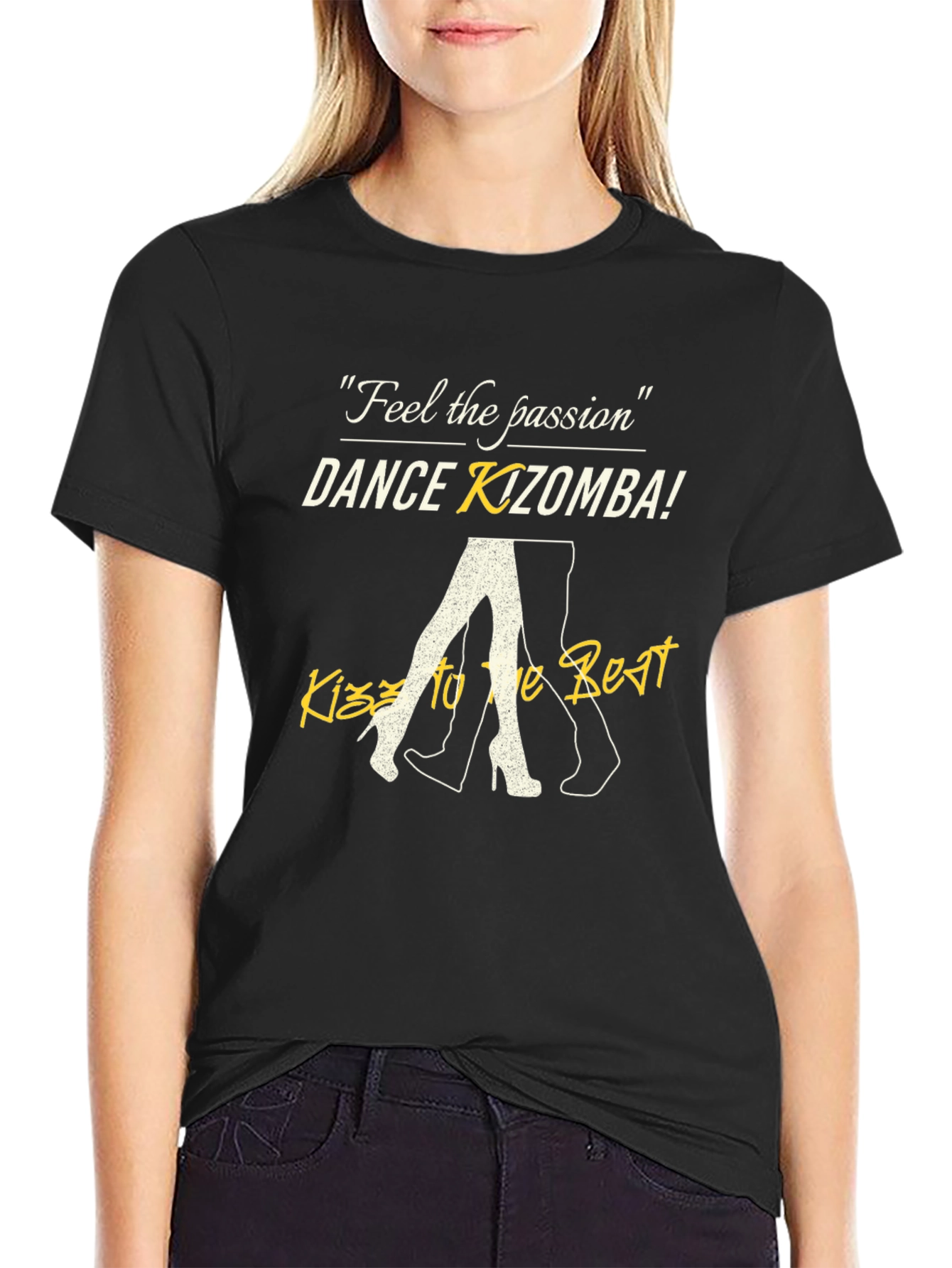 Dance Kizomba Passion T-Shirt - Stylish Graphic Tee
