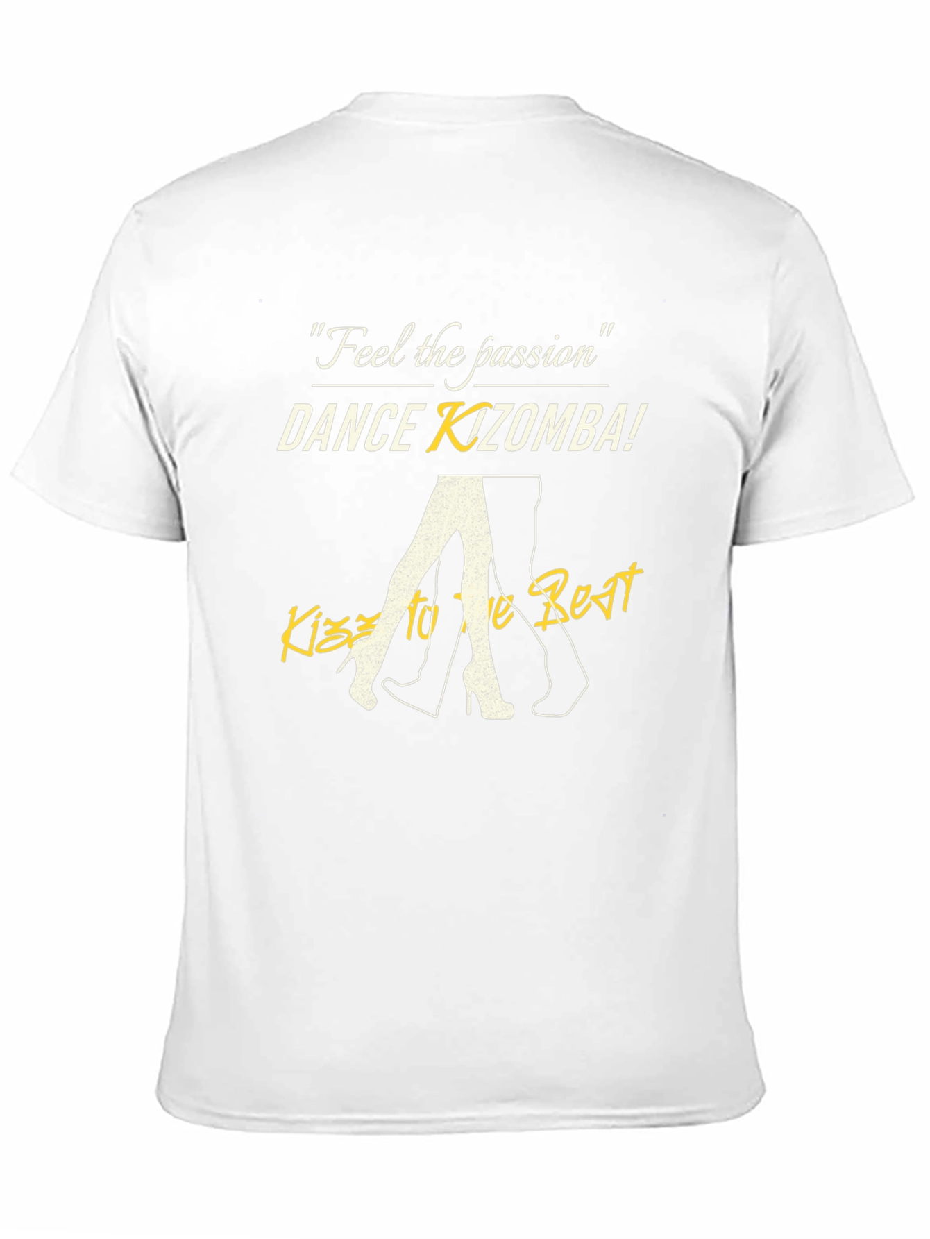 Dance Kizomba Passion T-Shirt - Stylish Graphic Tee