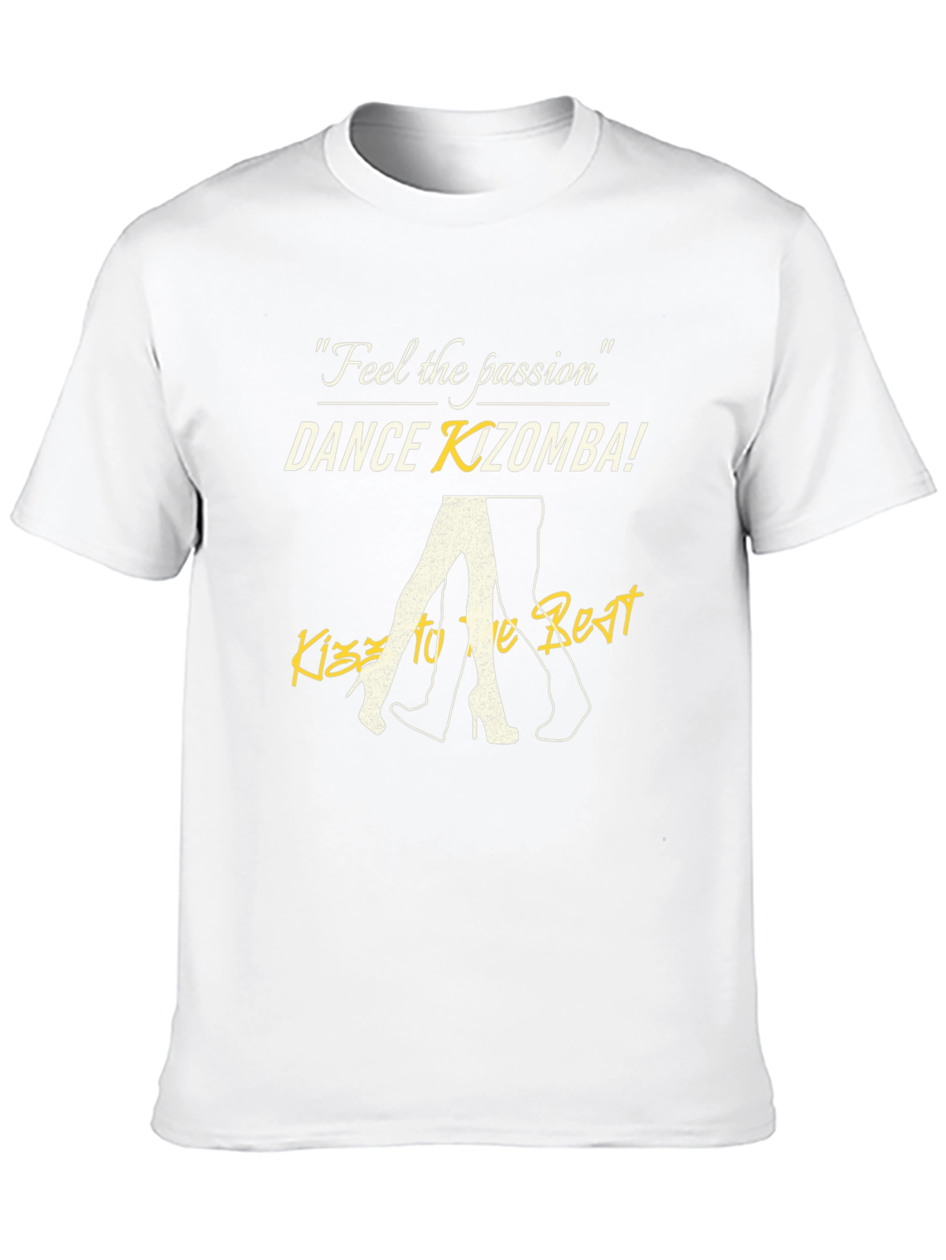 Dance Kizomba Passion T-Shirt - Stylish Graphic Tee