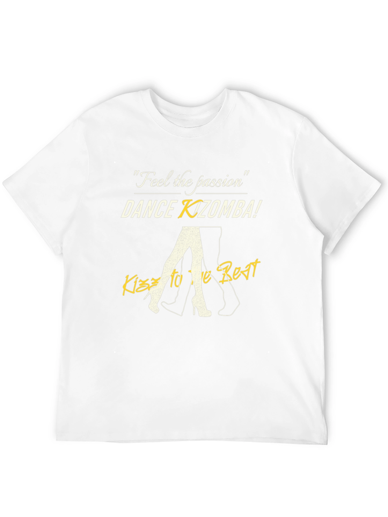 Dance Kizomba Passion T-Shirt - Stylish Graphic Tee
