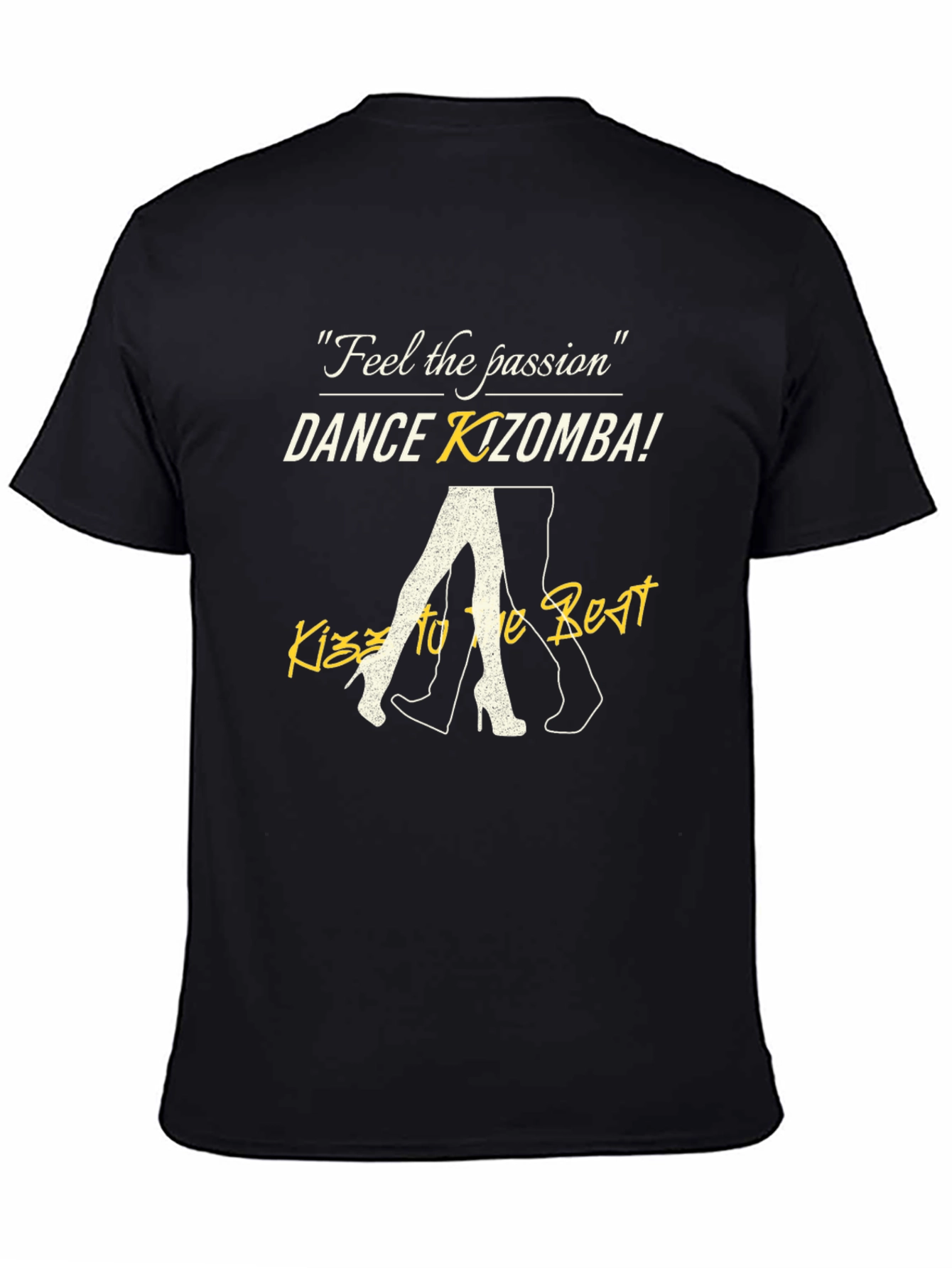 Dance Kizomba Passion T-Shirt - Stylish Graphic Tee