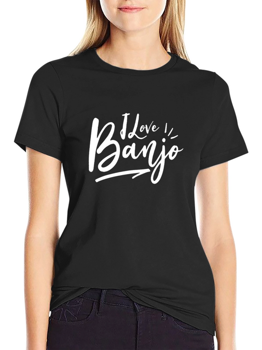 I Love Banjo Graphic T-Shirt