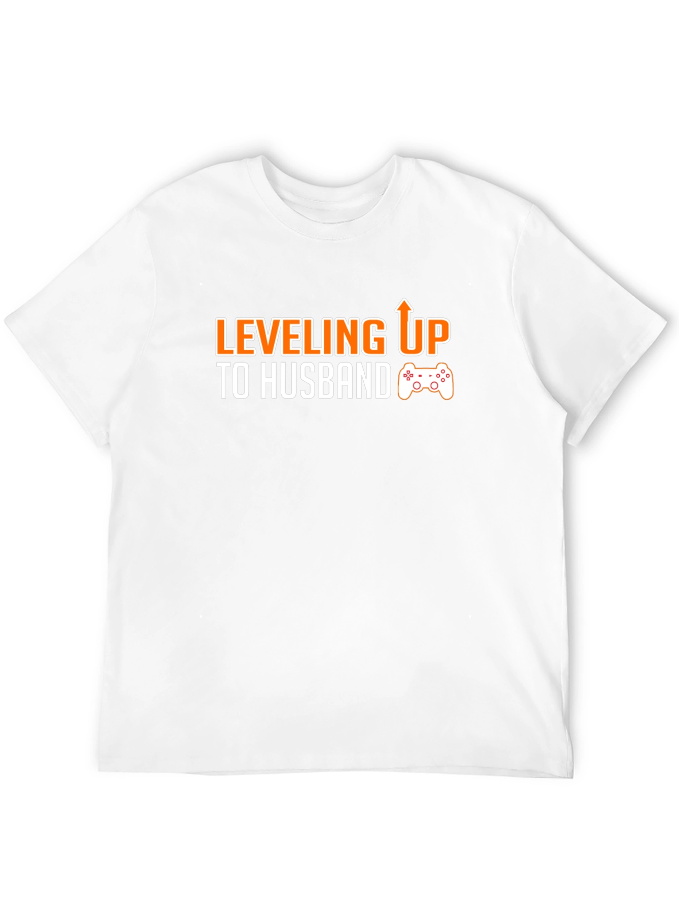 Leveling Up to Husband T-Shirt - Gamer Groom Gift