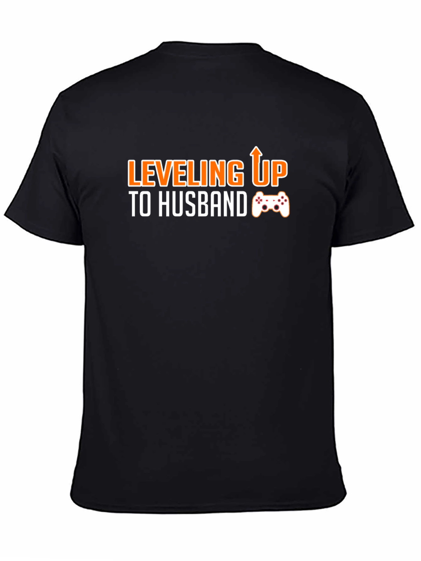 Leveling Up to Husband T-Shirt - Gamer Groom Gift