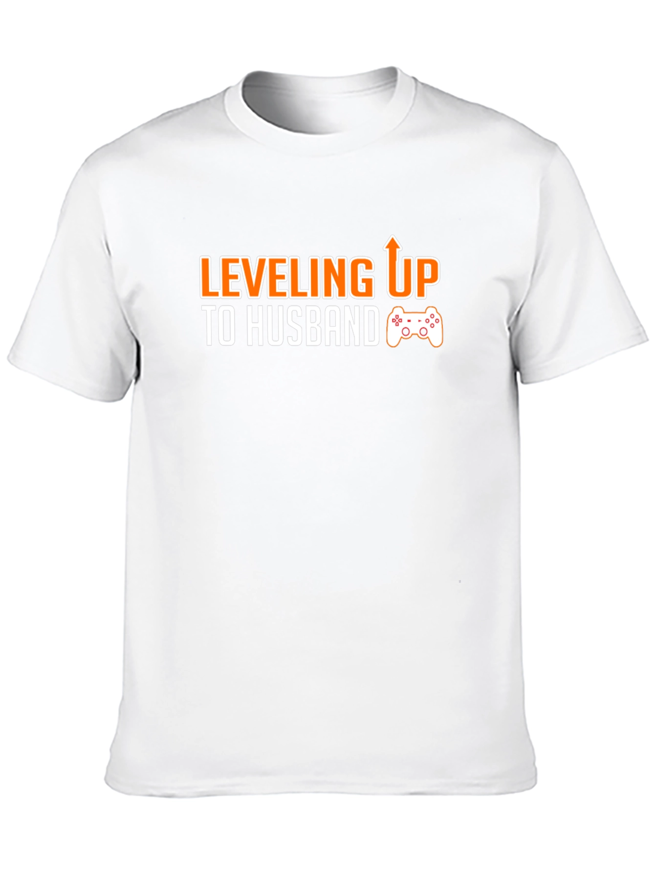 Leveling Up to Husband T-Shirt - Gamer Groom Gift