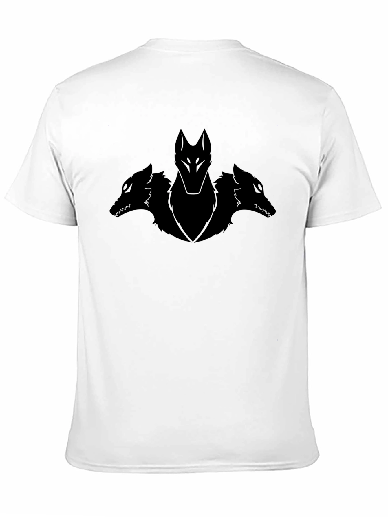 Mens Black Cerberus Graphic Tee