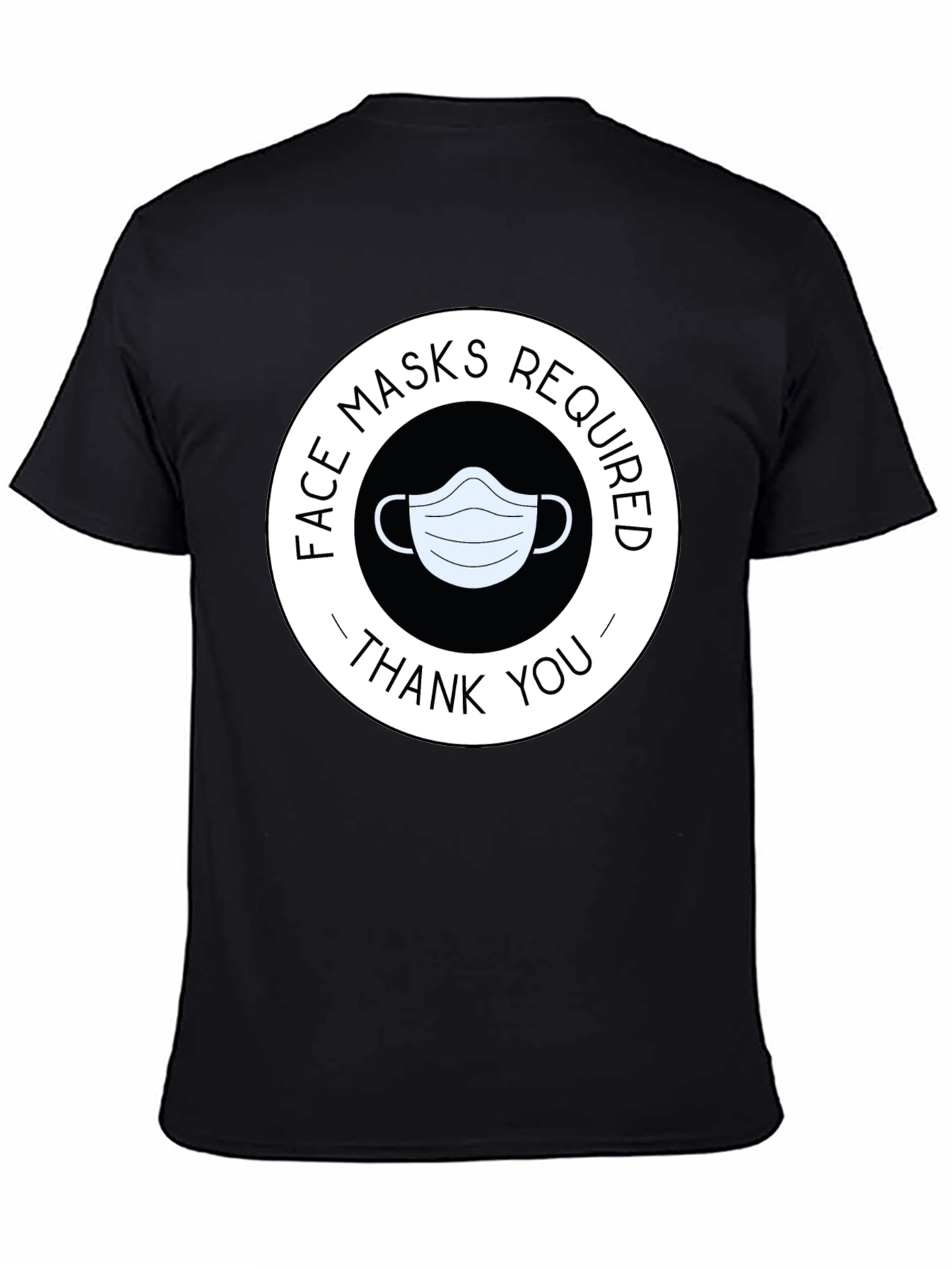 Face Masks Required T-Shirt - Thank You