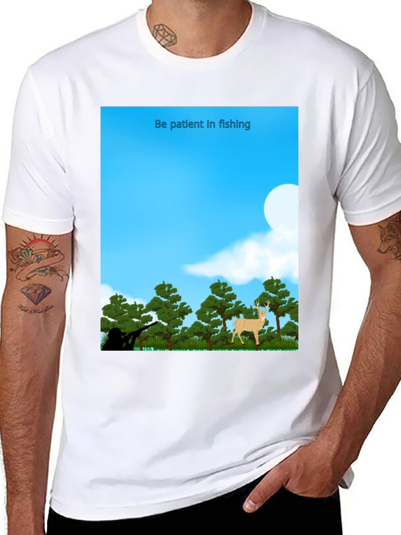 Patient Hunting Tee