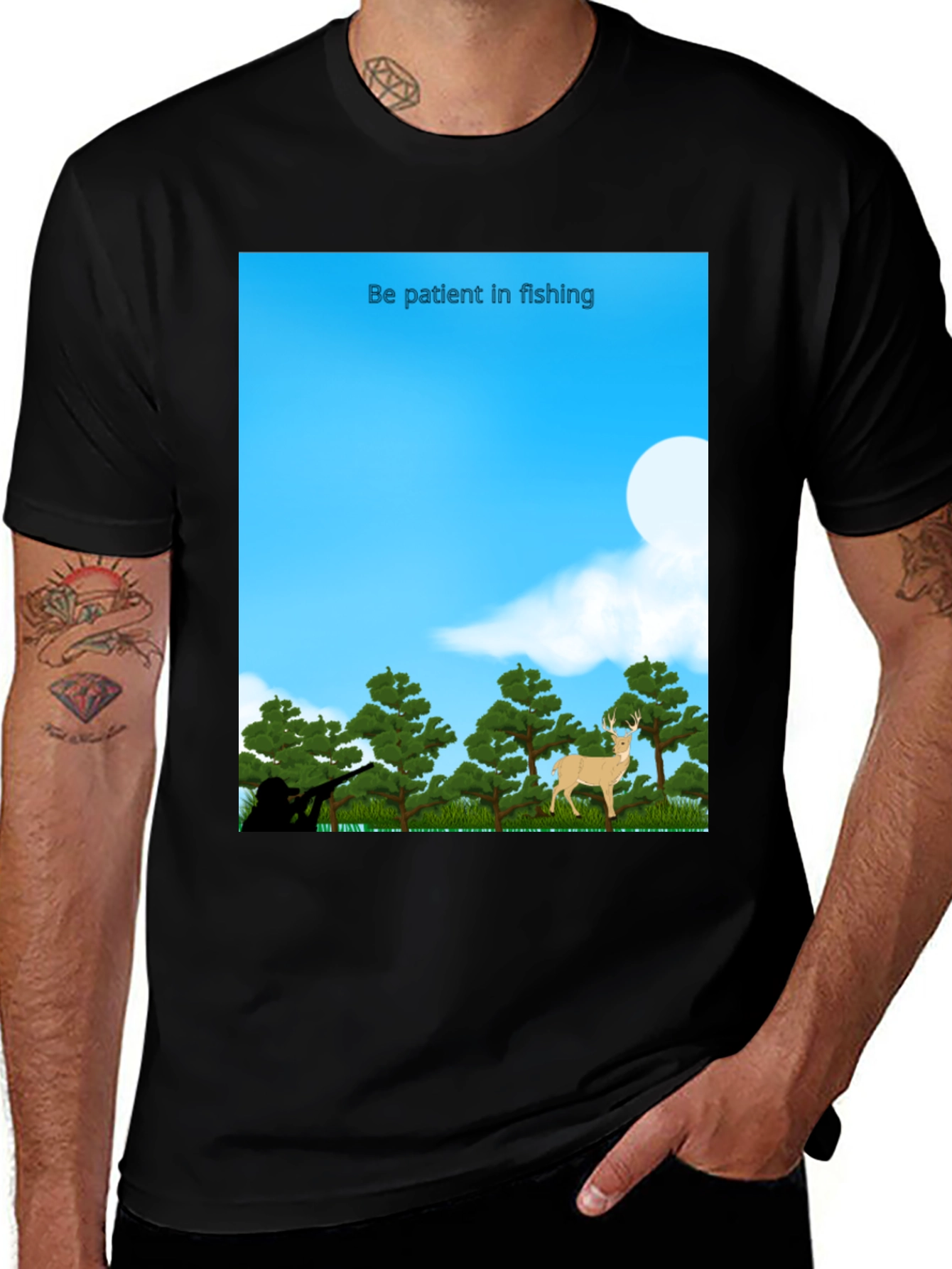 Patient Hunting Tee