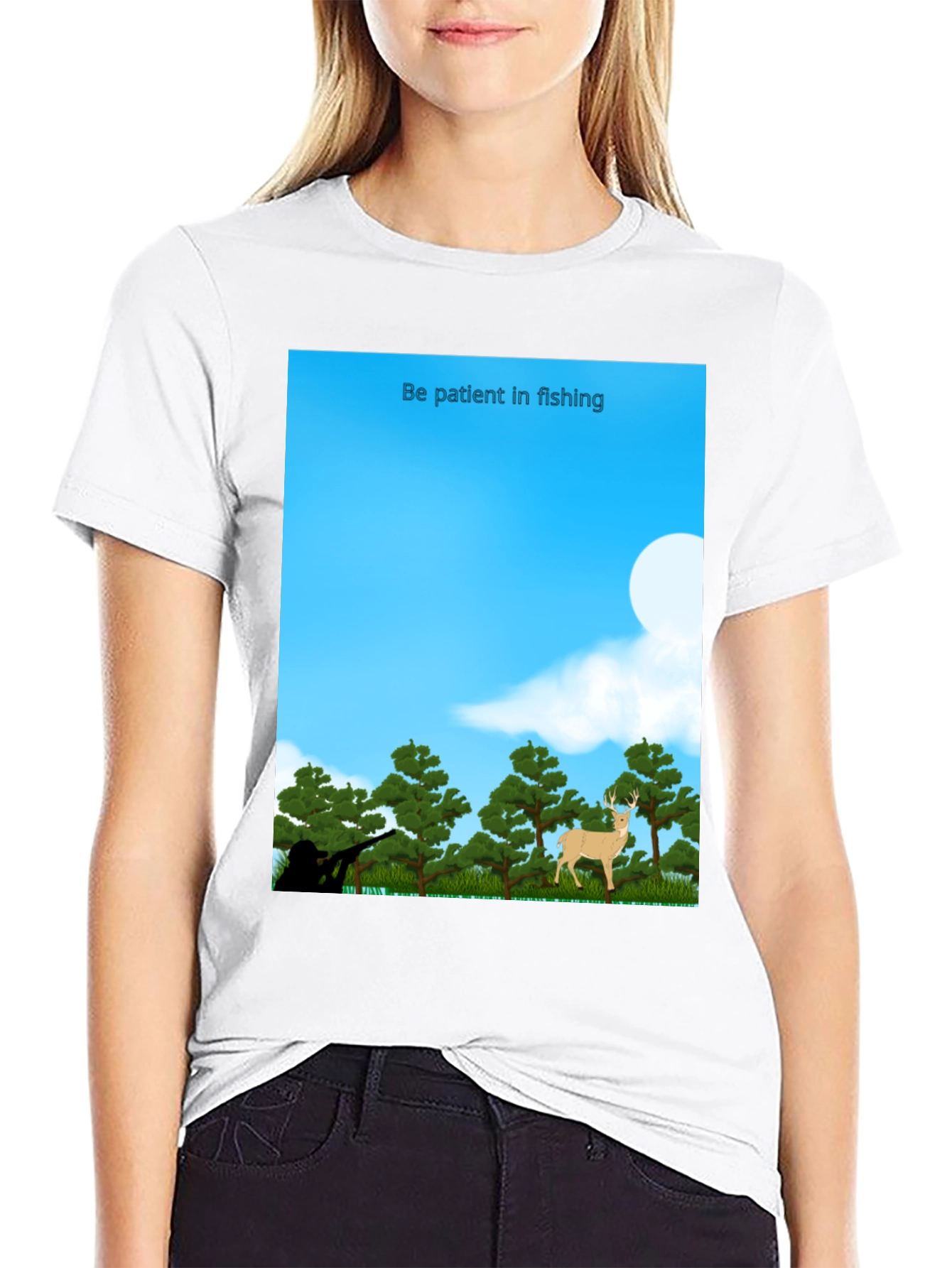 Patient Hunting Tee