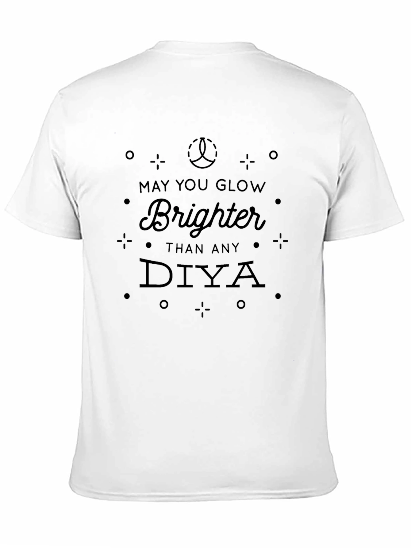 Glow Brighter Diwali T-Shirt - Festive Celebration Tee