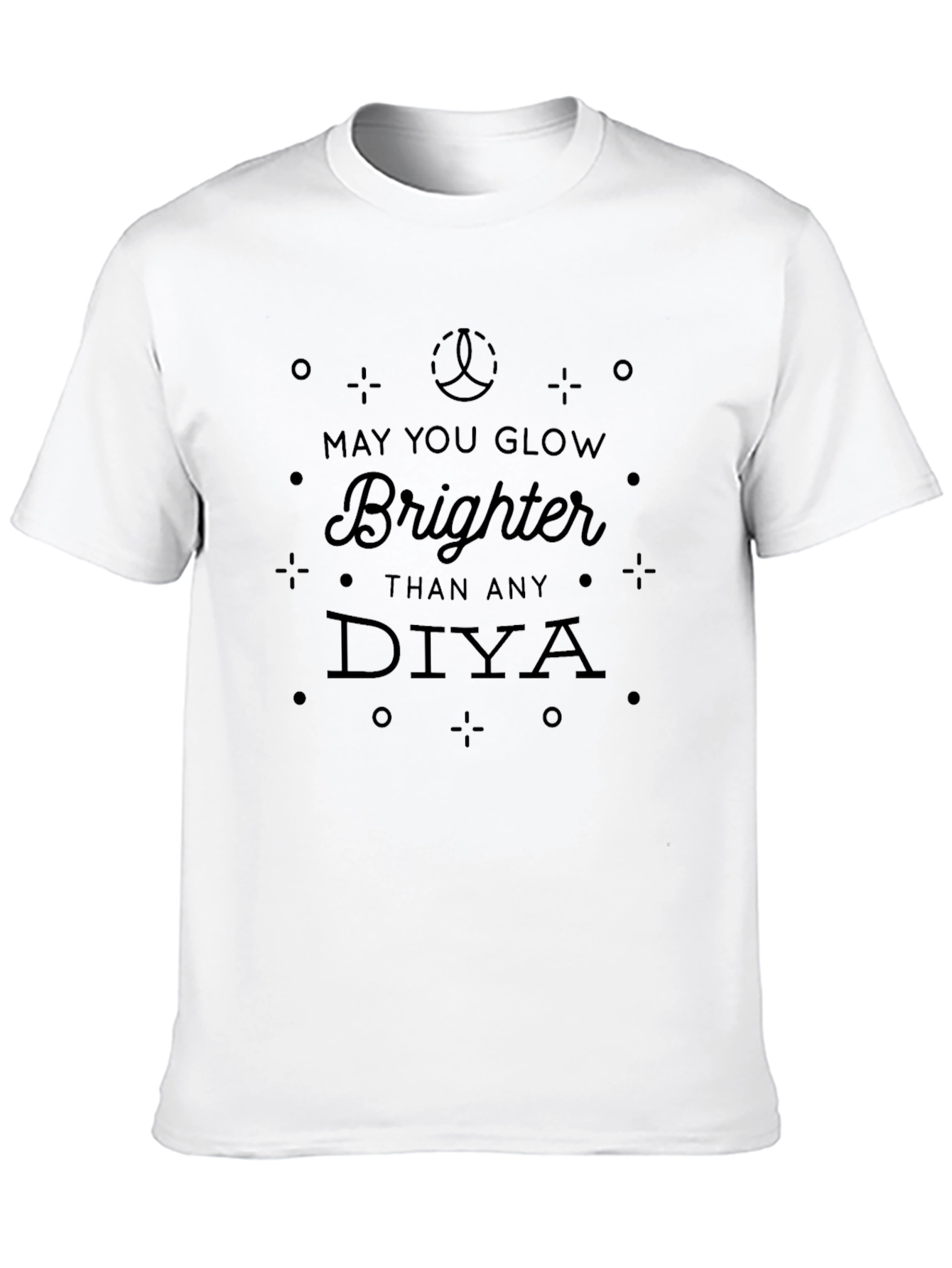 Glow Brighter Diwali T-Shirt - Festive Celebration Tee