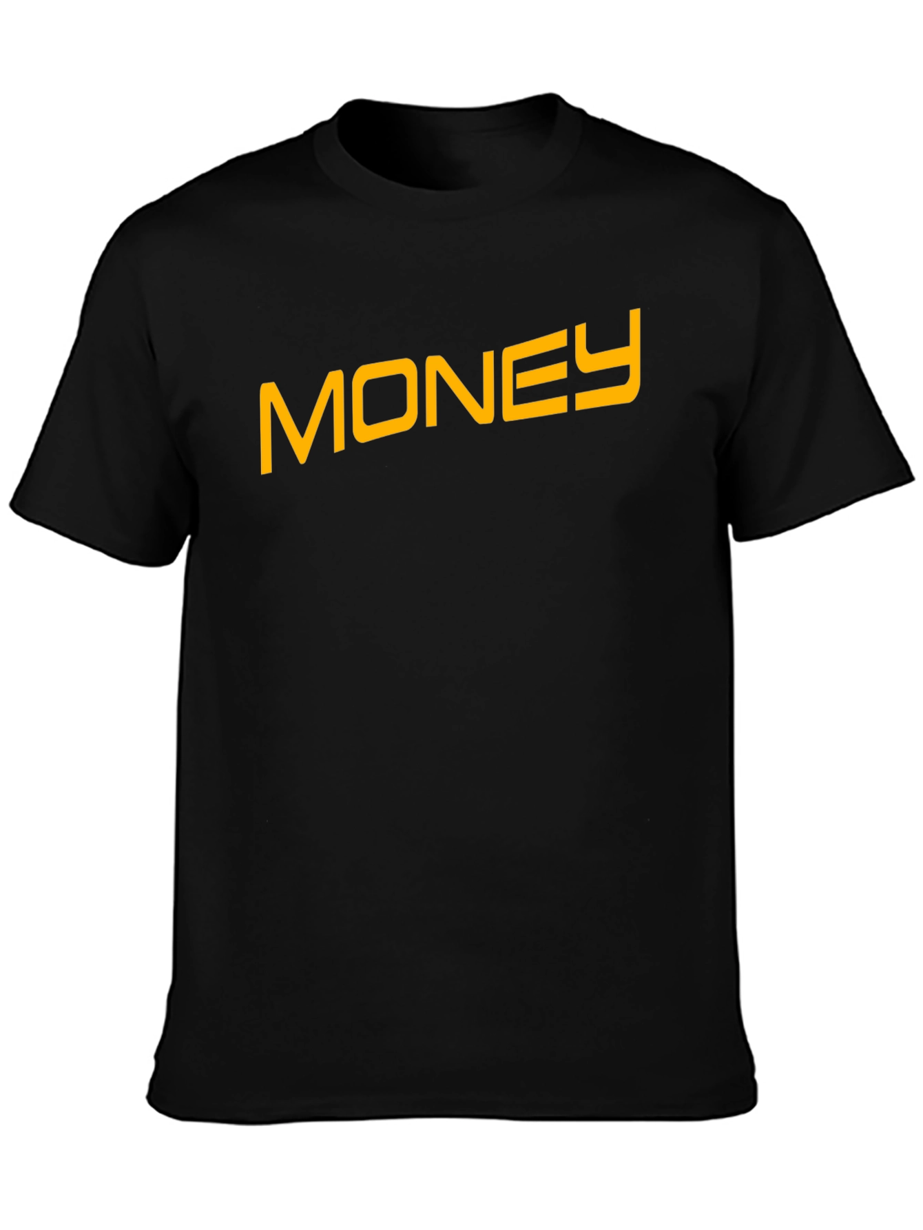 Money Graphic Tee - Stylish Black T-Shirt