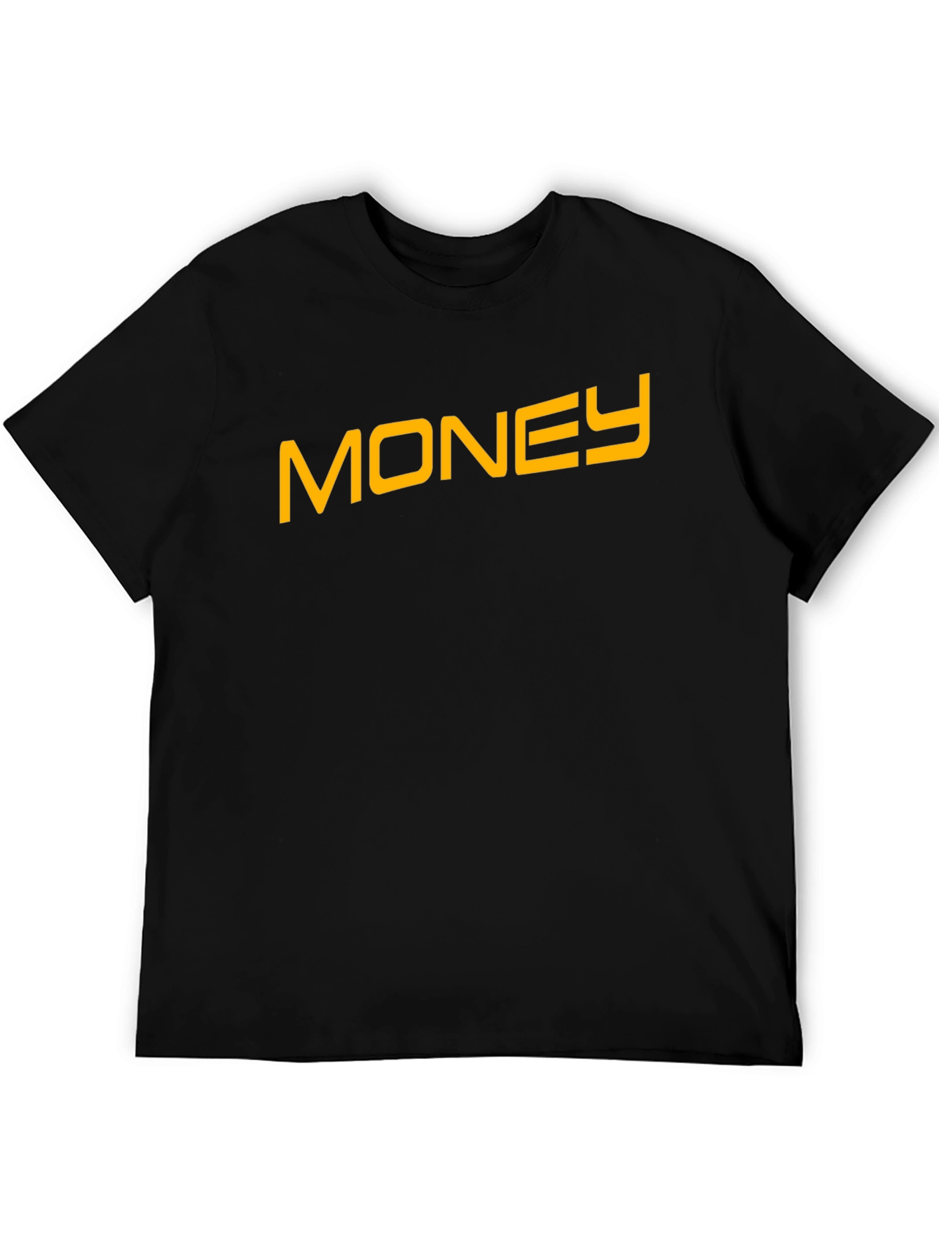 Money Graphic Tee - Stylish Black T-Shirt