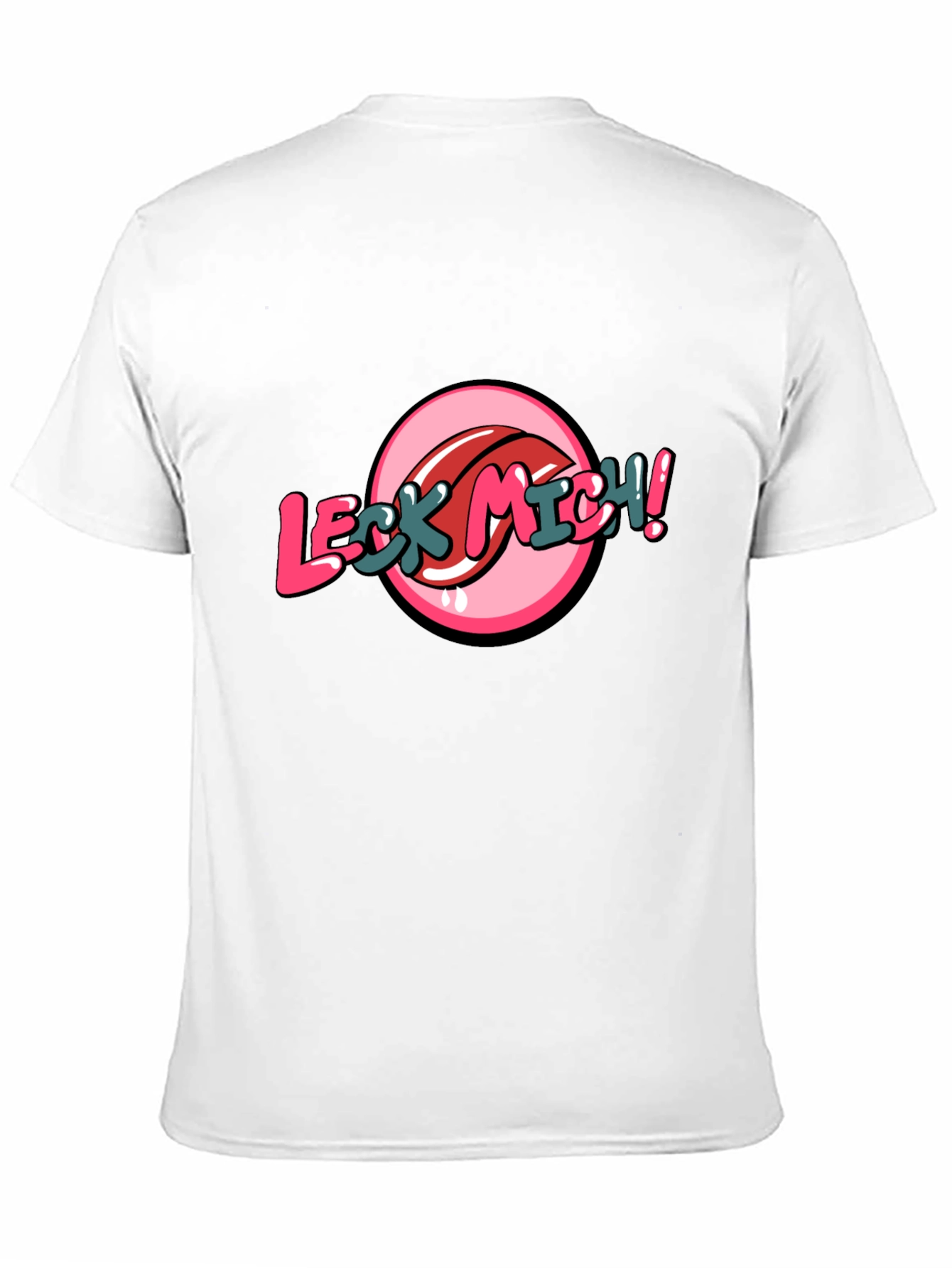 Leck Mich! Graphic Tee - Black Casual Shirt