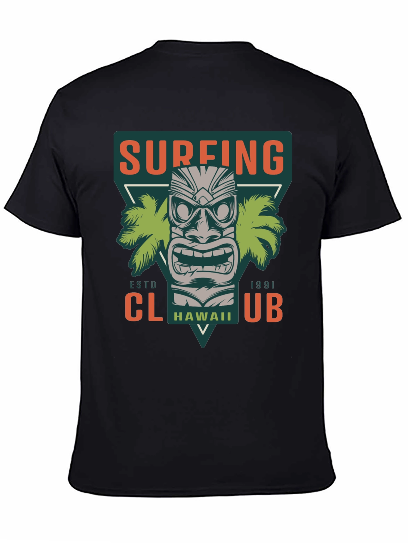 Surfing Club Hawaii Graphic T-Shirt