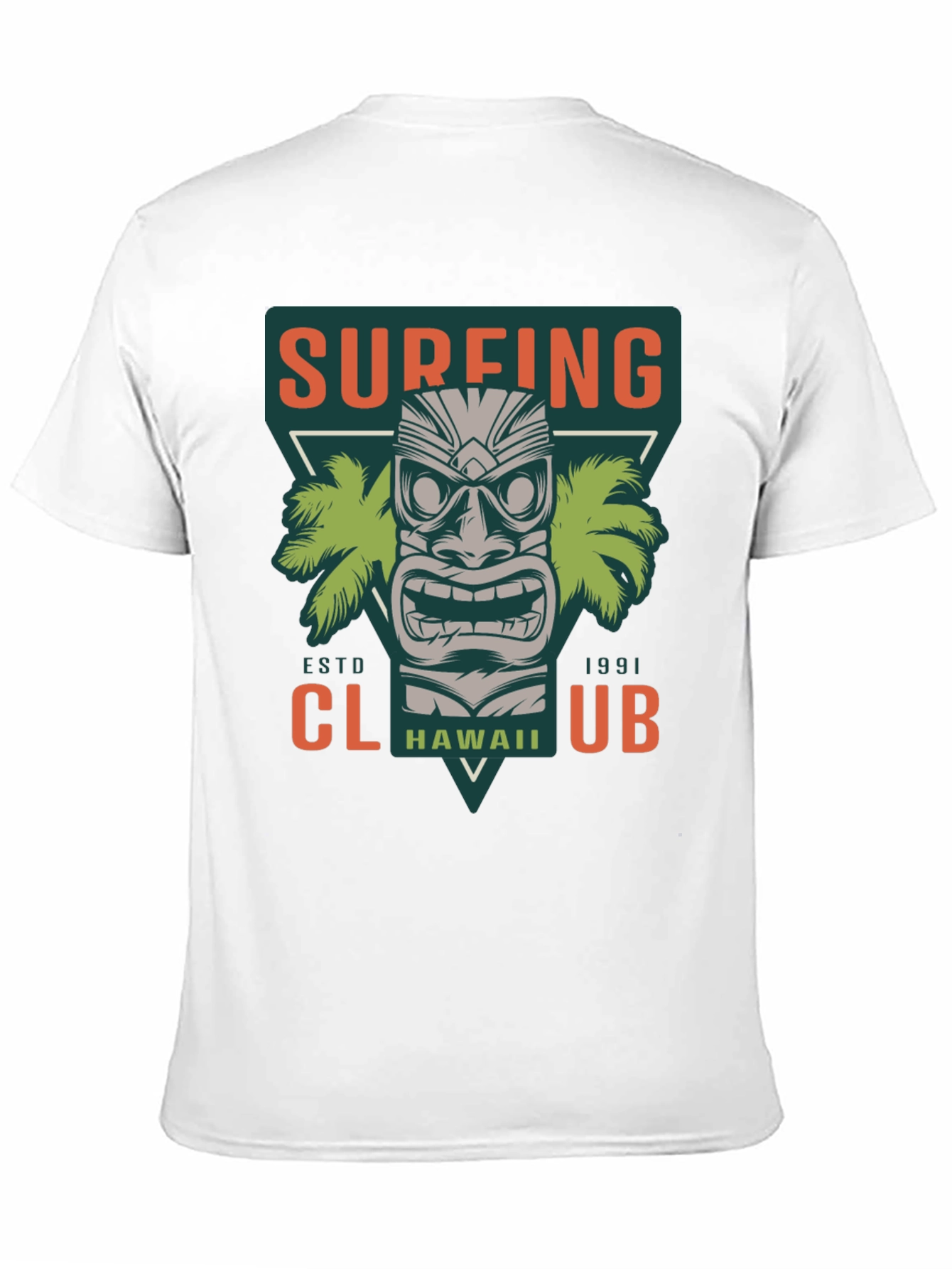 Surfing Club Hawaii Graphic T-Shirt