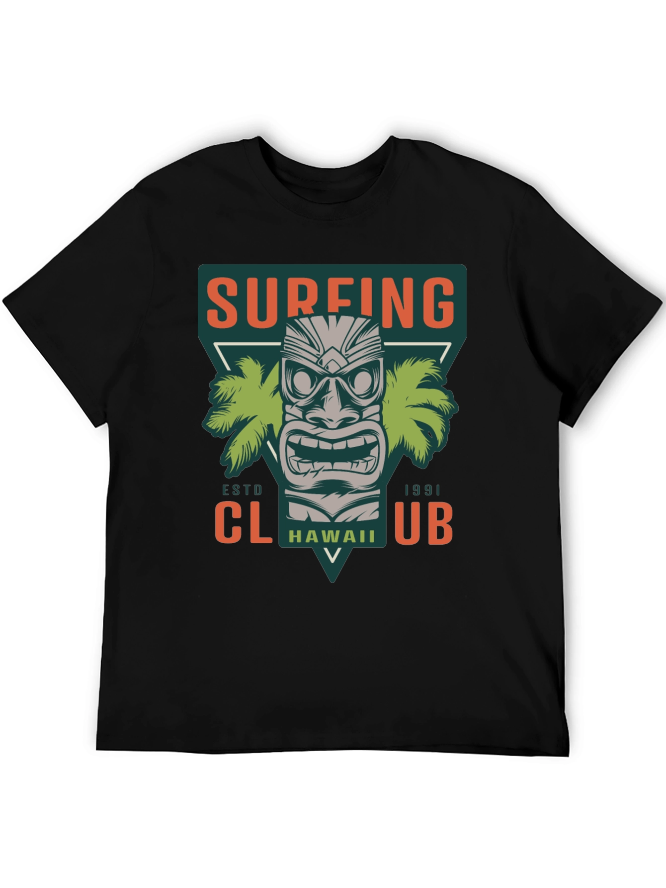 Surfing Club Hawaii Graphic T-Shirt