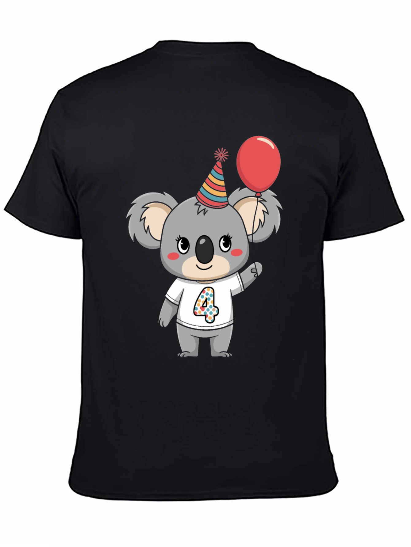 Cute Koala 4th Birthday T-Shirt