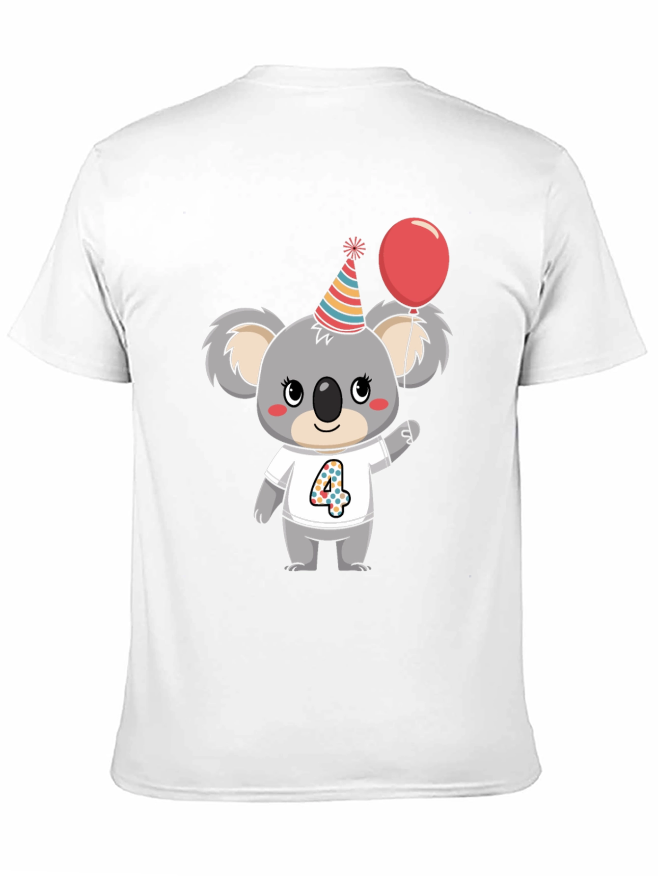 Cute Koala 4th Birthday T-Shirt