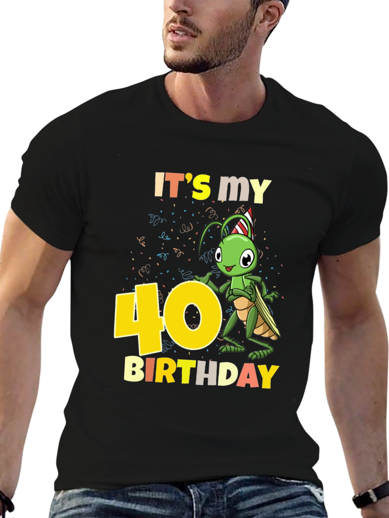 Its My 40th Birthday Grasshopper T-Shirt