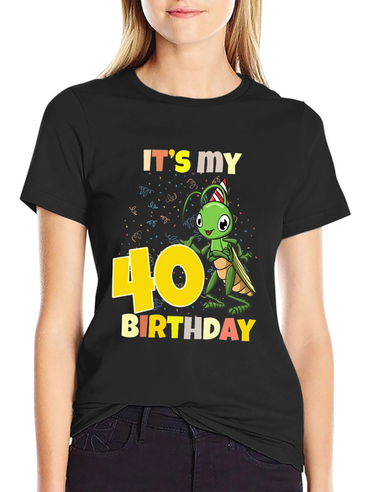 Its My 40th Birthday Grasshopper T-Shirt
