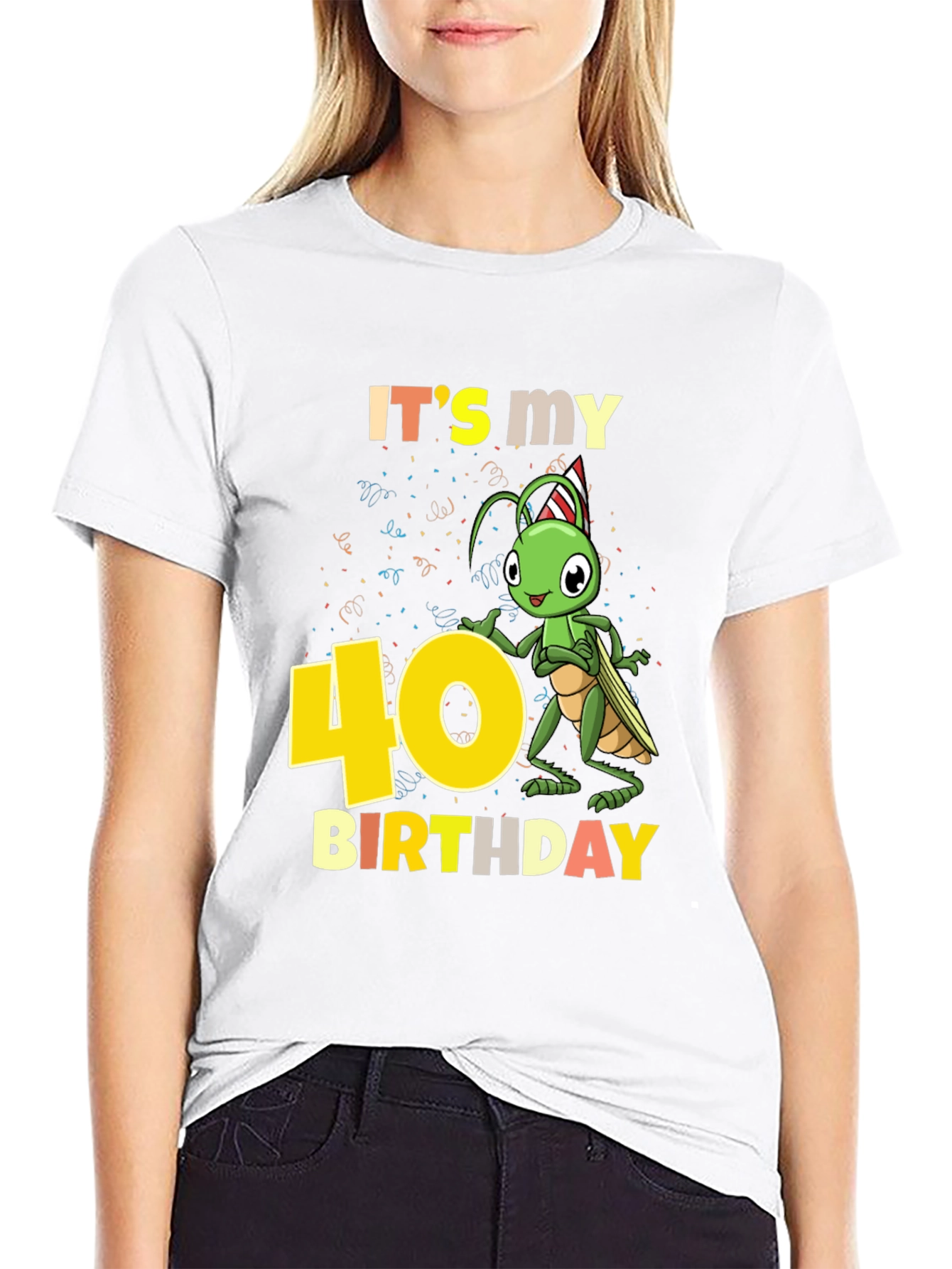Its My 40th Birthday Grasshopper T-Shirt