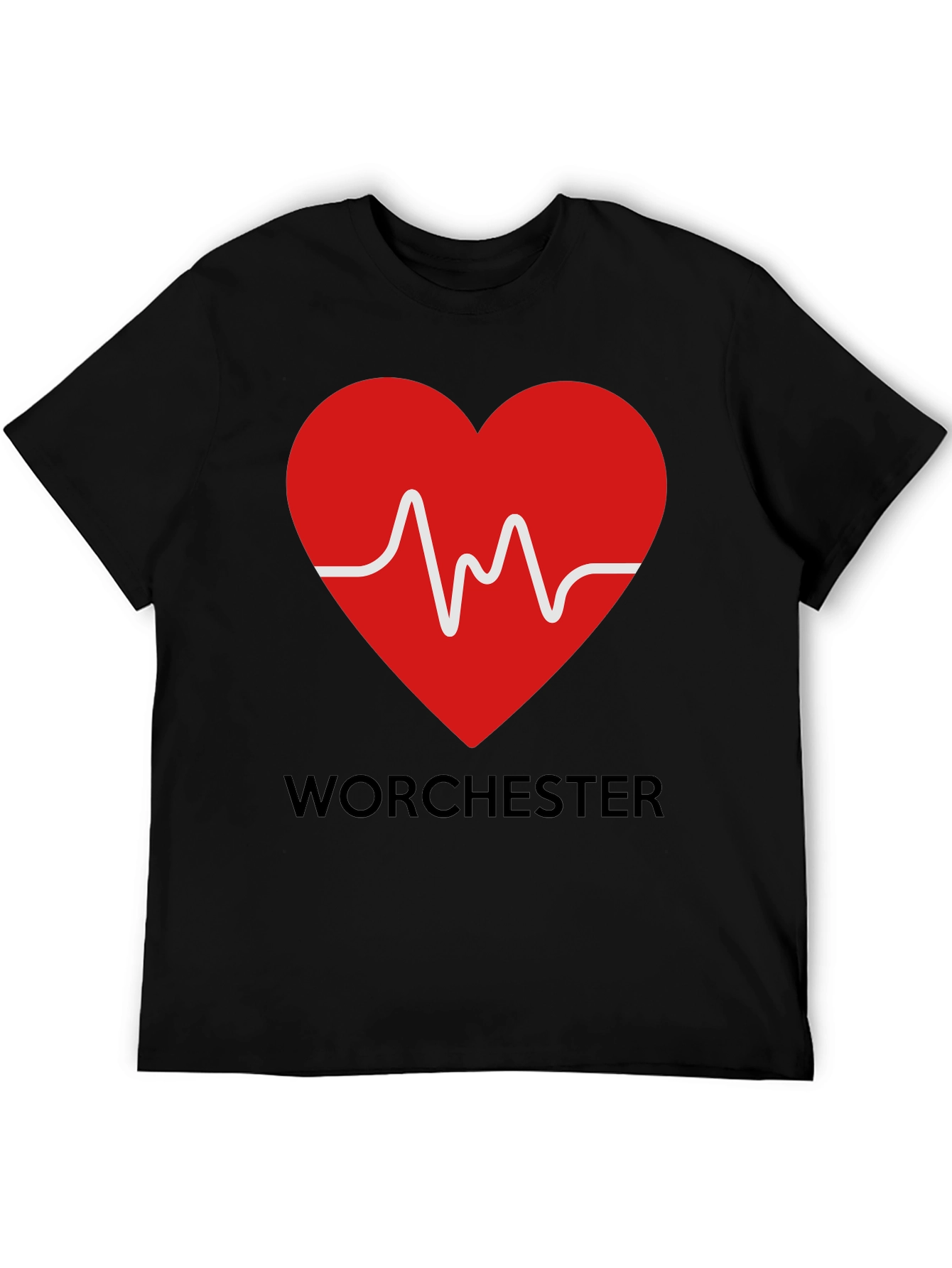 Worcester Heartbeat T-Shirt - City Pride Tee