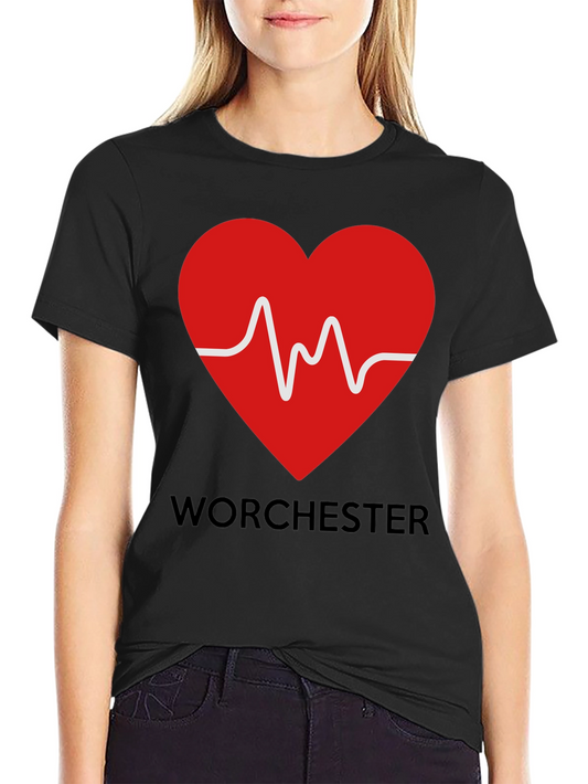 Worcester Heartbeat T-Shirt - City Pride Tee