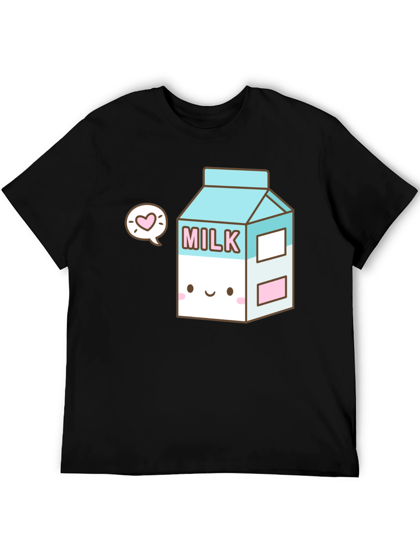 Kawaii Milk Carton T-Shirt - Cute & Unique Design