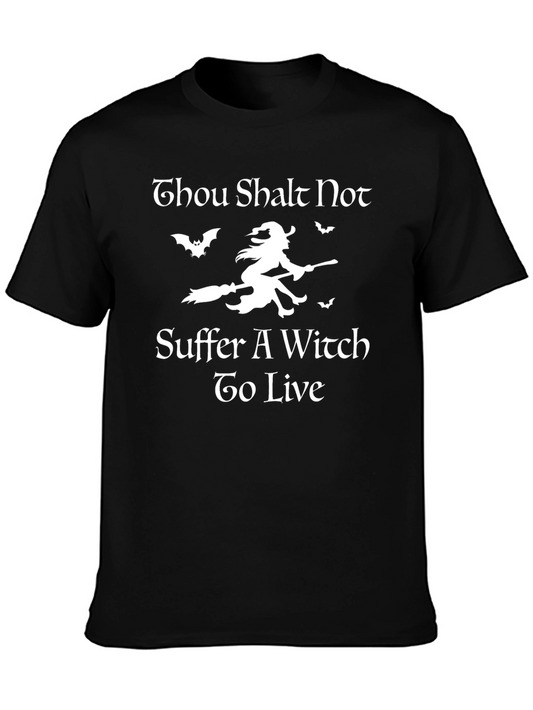 Thou Shalt Not Suffer A Witch To Live T-Shirt