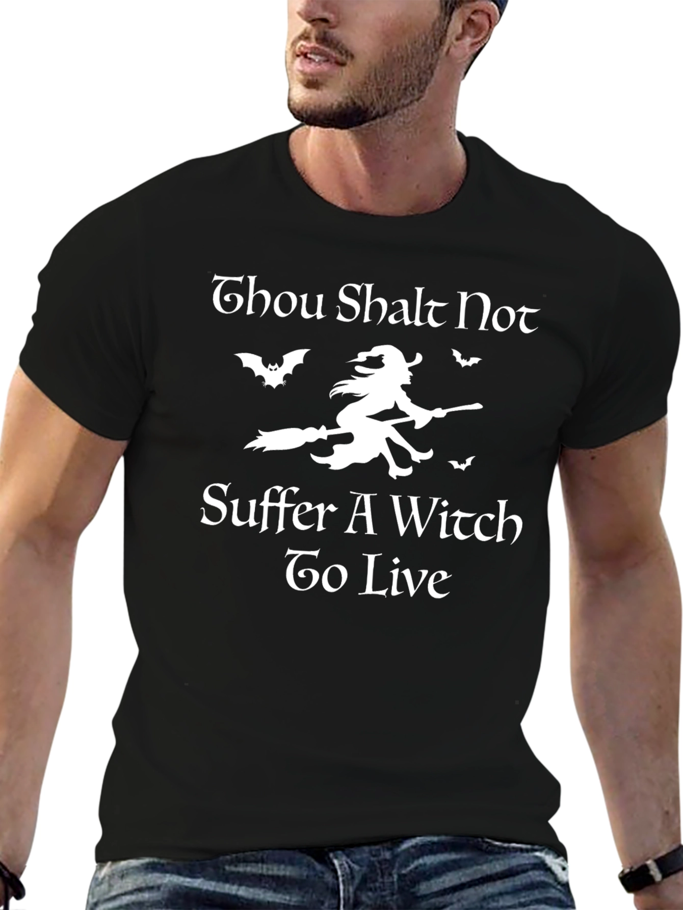 Thou Shalt Not Suffer A Witch To Live T-Shirt