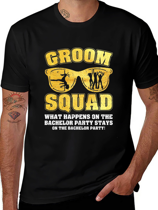 Groom Squad Bachelor Party T-Shirt