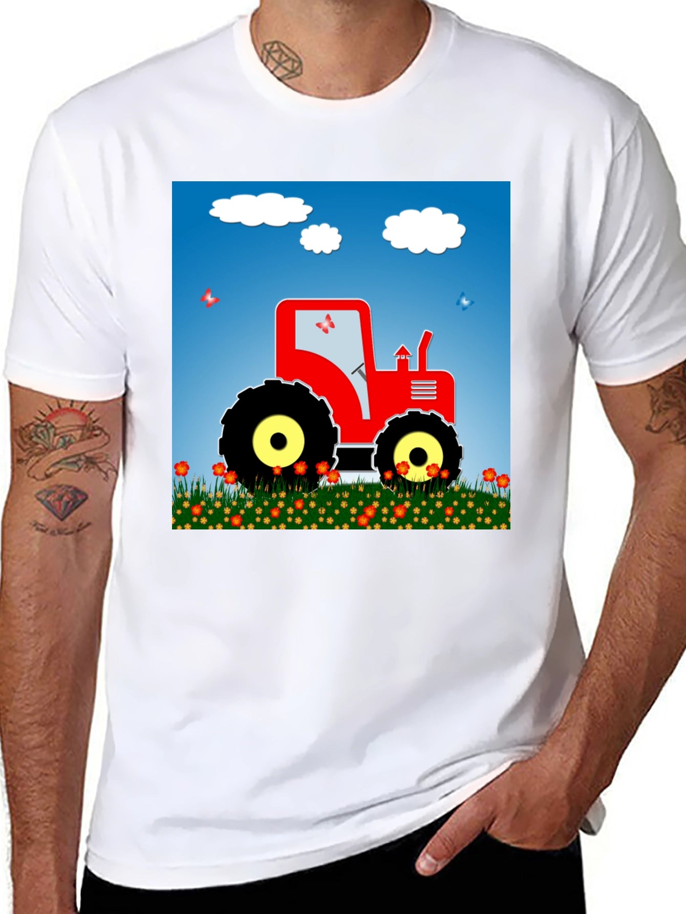 Tractor Graphic Tee - Farm Life Style