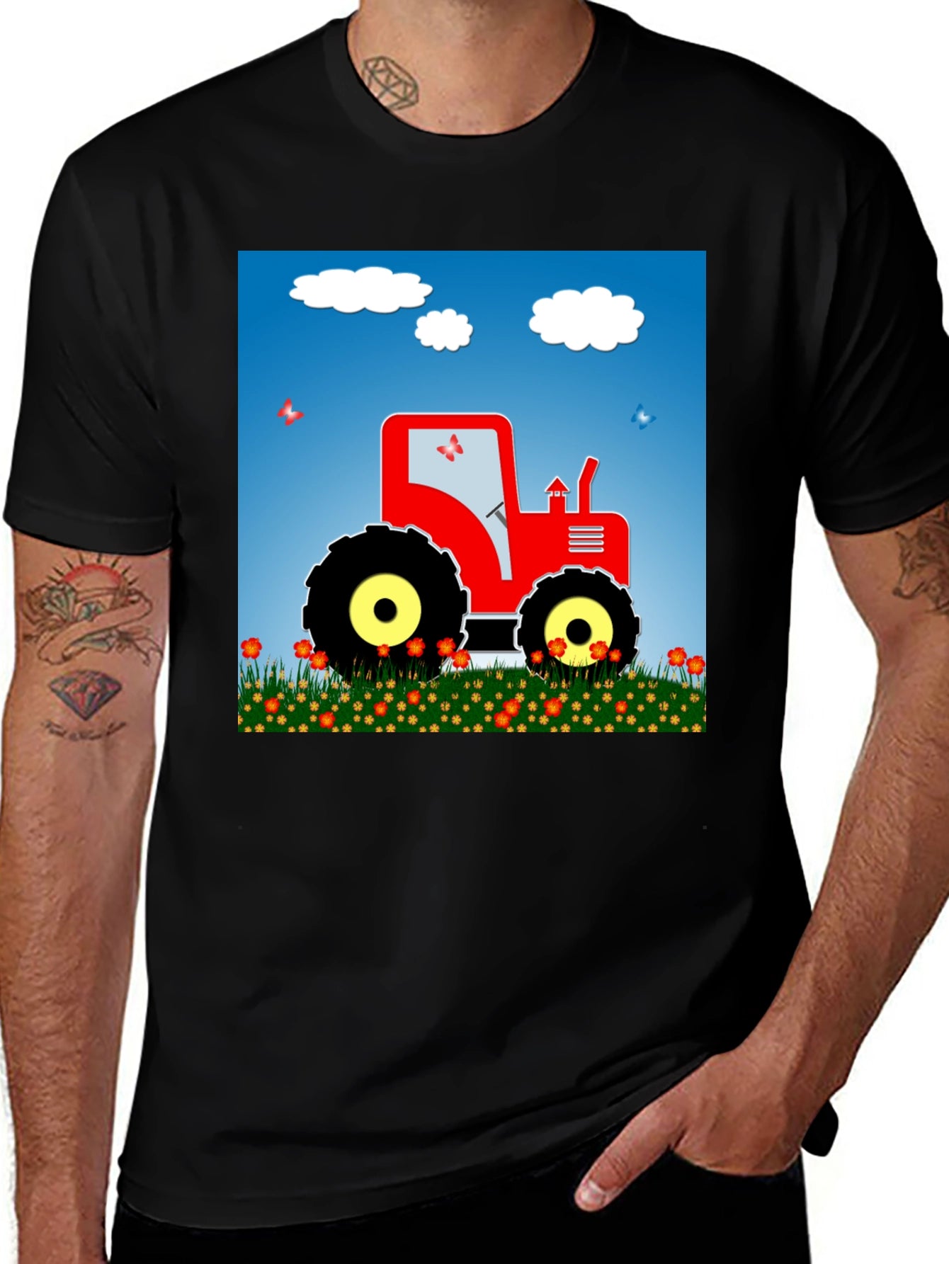 Tractor Graphic Tee - Farm Life Style