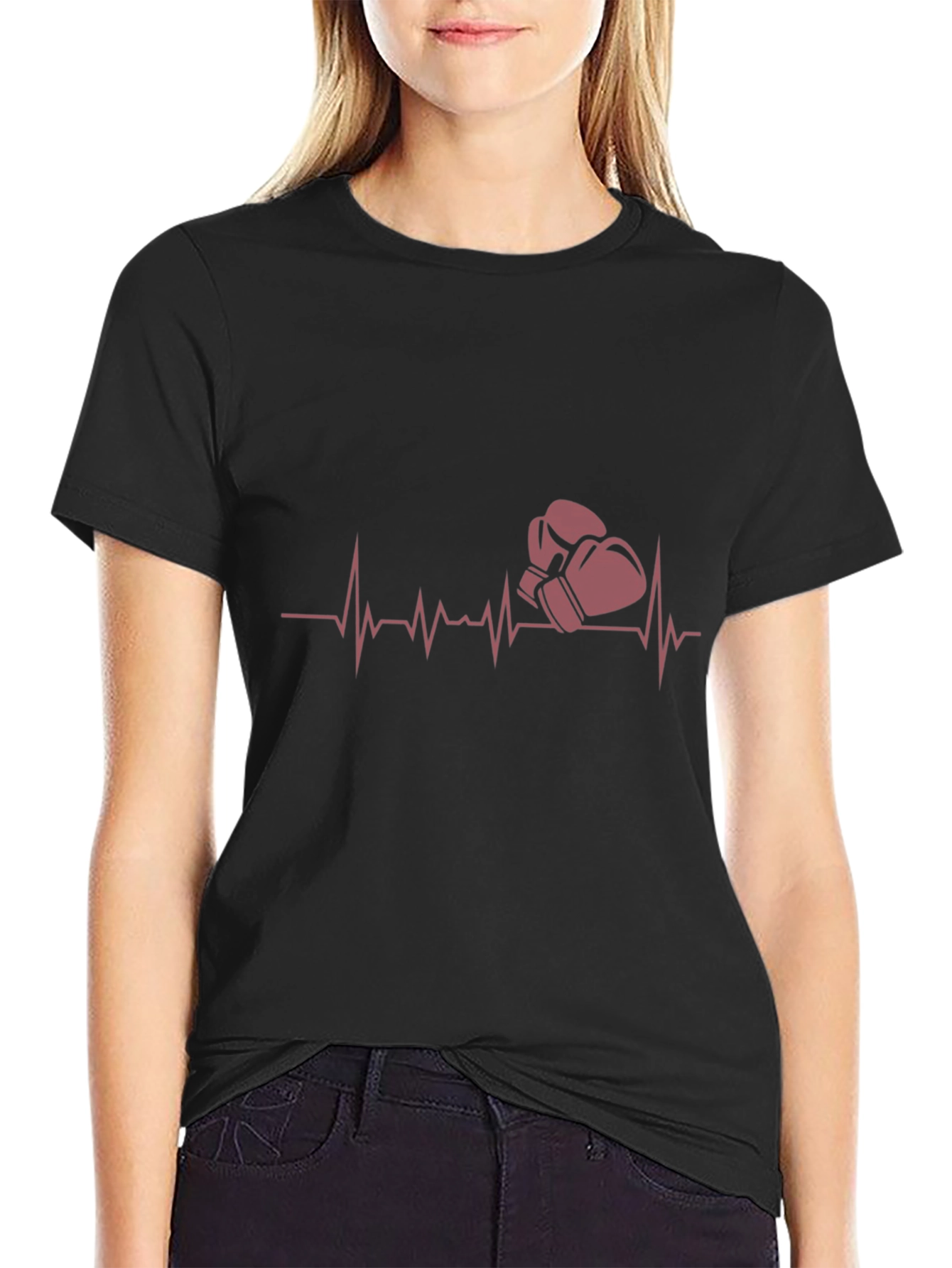 Boxing Heartbeat T-Shirt - Knockout Style