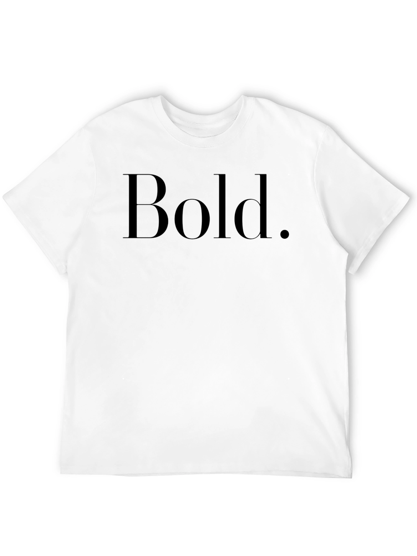 Bold Statement Black T-Shirt