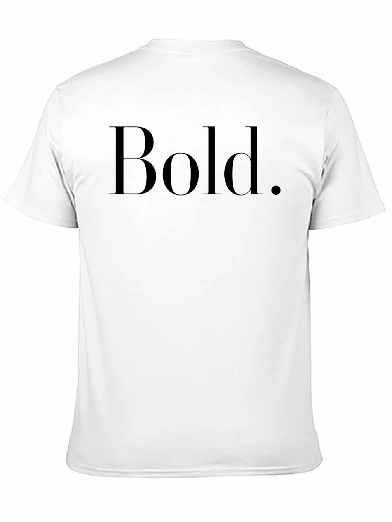 Bold Statement Black T-Shirt