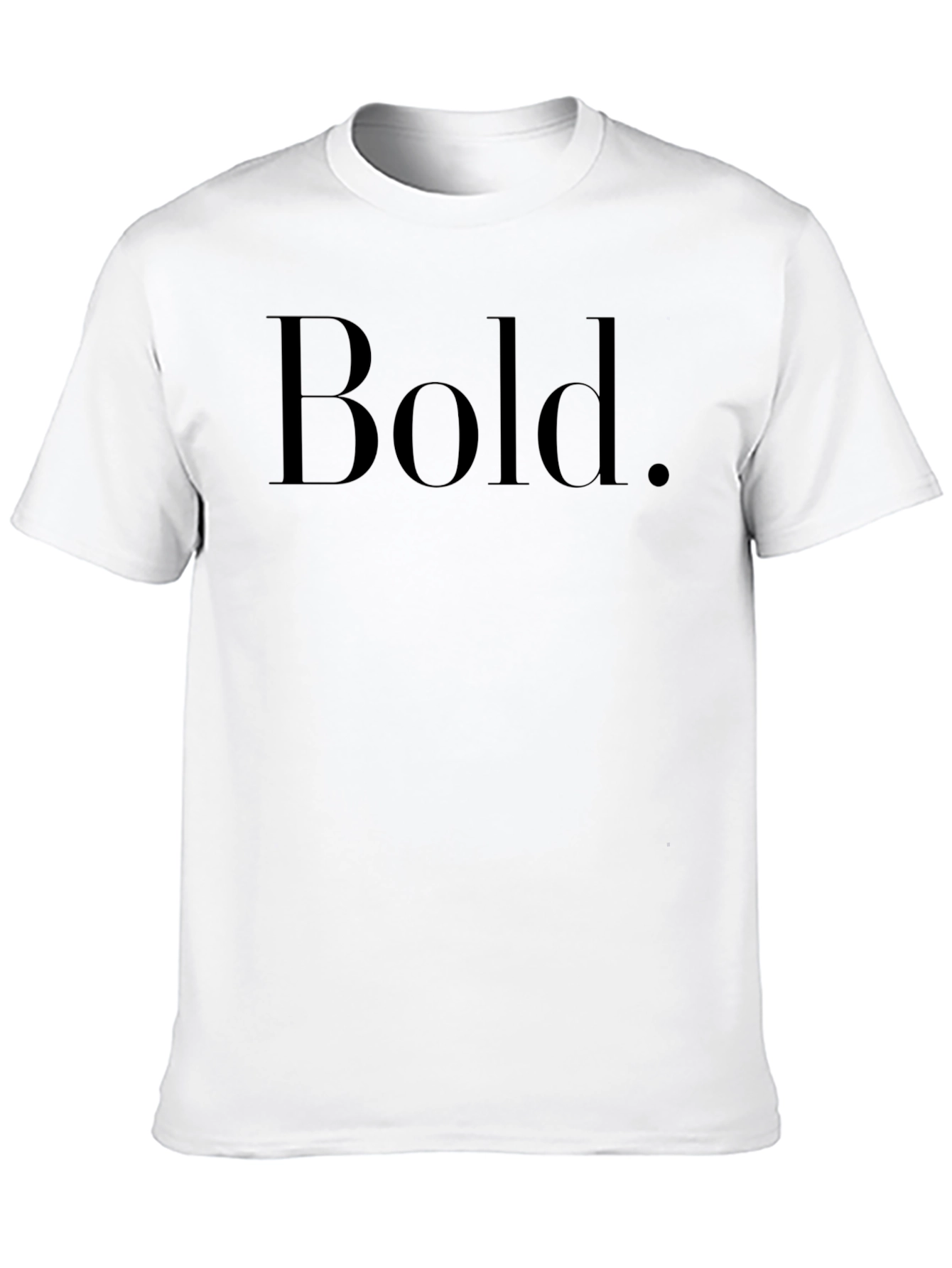 Bold Statement Black T-Shirt